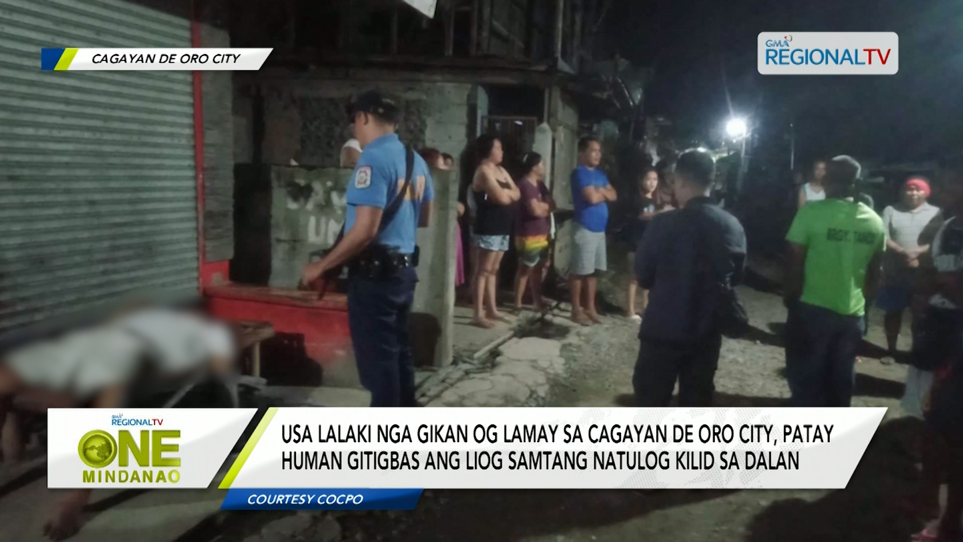 Lalaki sa Cagayan de Oro City, patay kay gitigbas ang liog