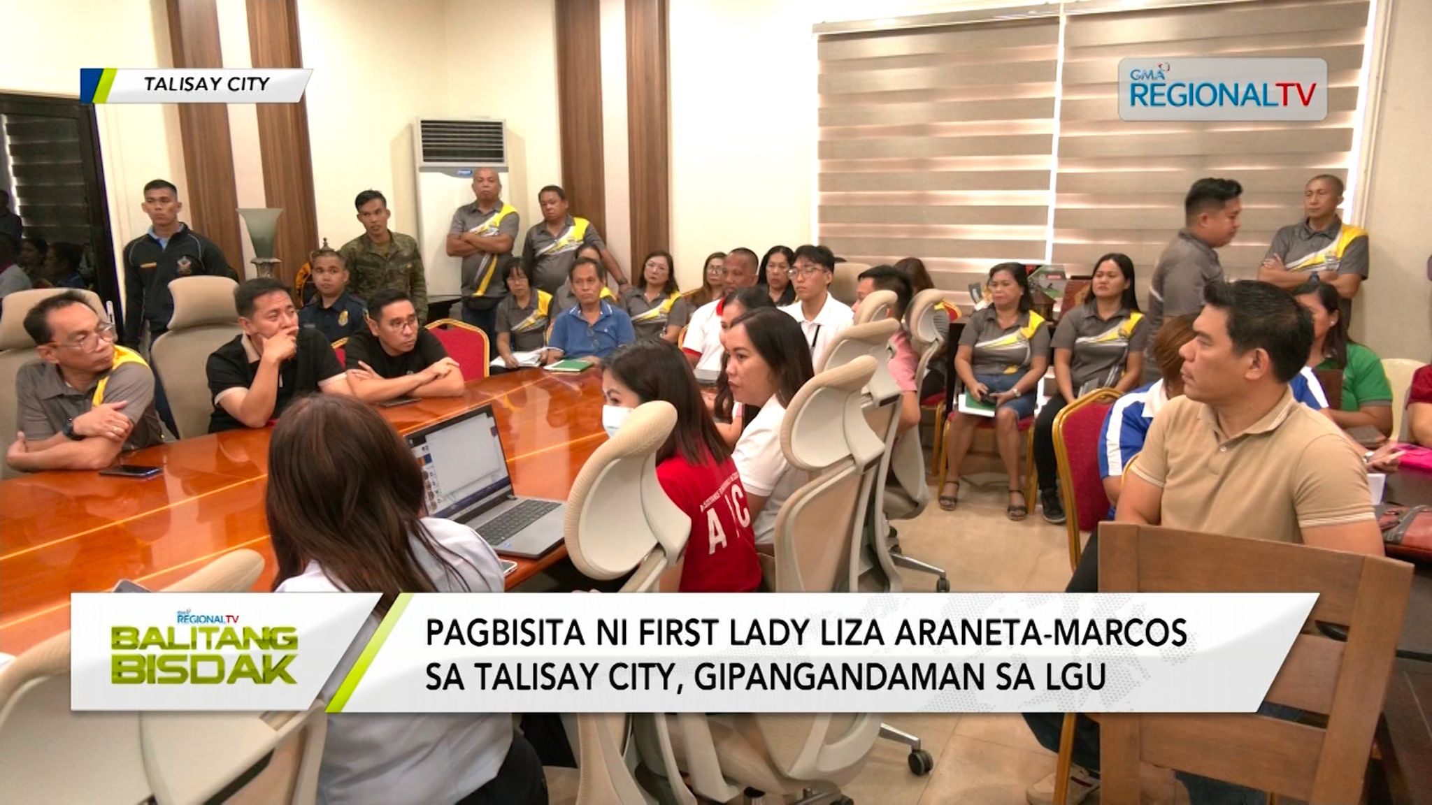 Pagbisita ni First Lady Liza Araneta-Marcos sa Talisay City, Gipangandaman