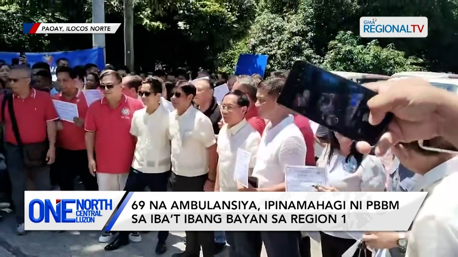 69 na ambulansiya, ipinamahagi ni PBBM sa iba’t ibang bayan sa Region 1