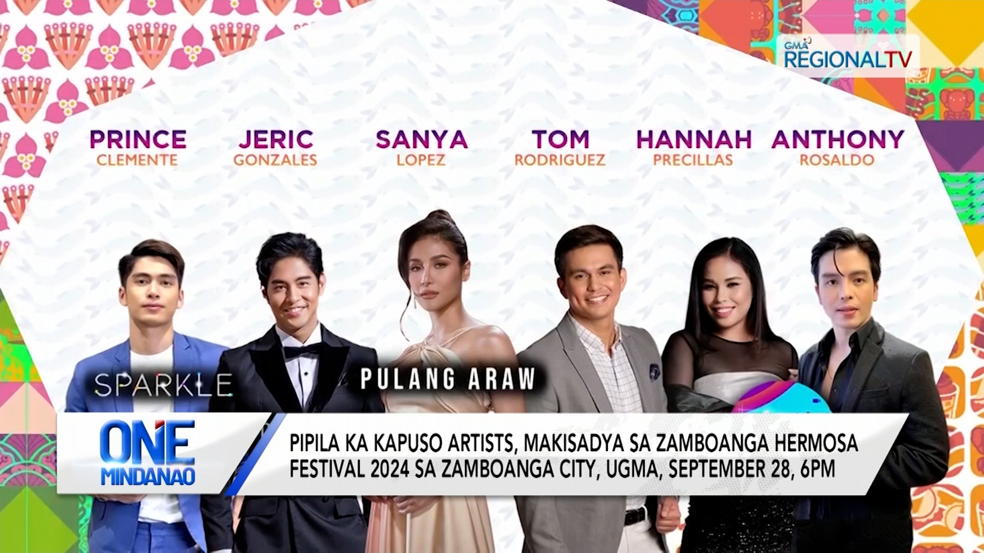 Kapuso Artists, makisadya sa Hermosa Festival 2024 sa Zamboanga City