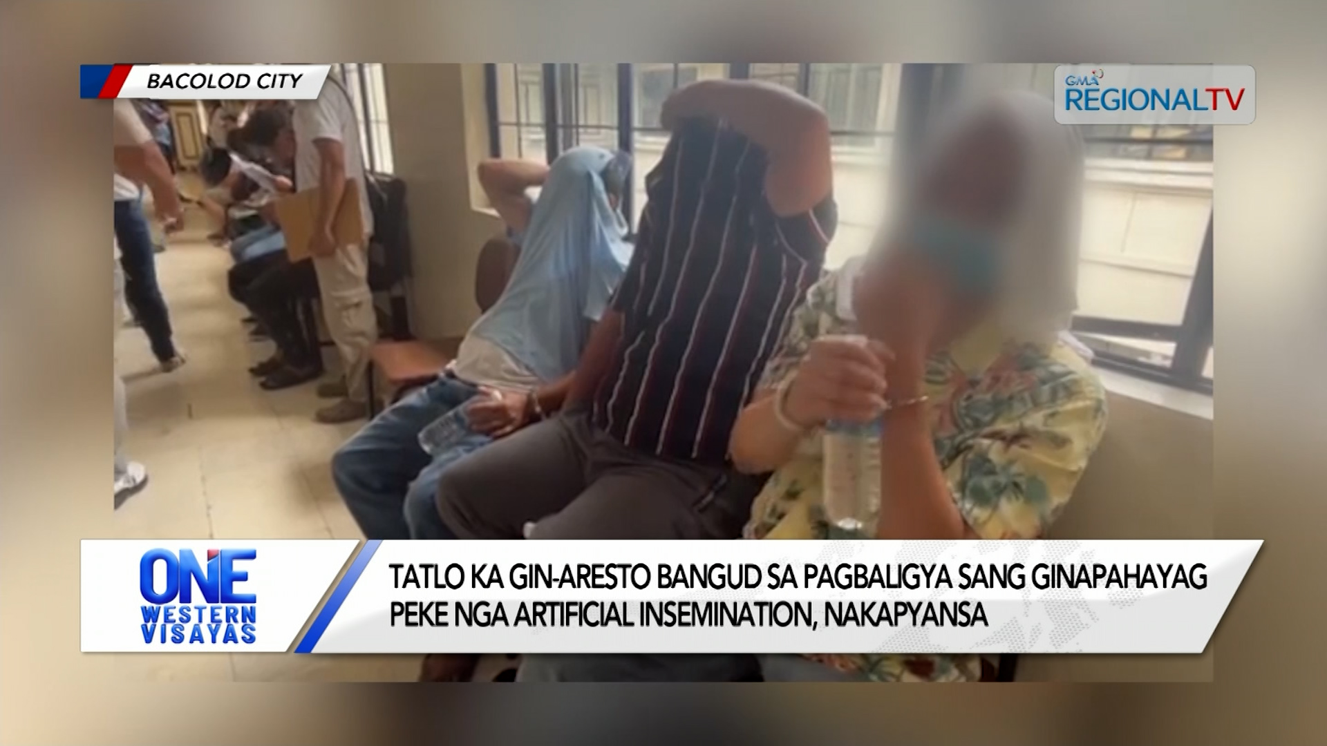 Mga gin-aresto nga nagbaligya sang ginapahayag peke nga produkto, nakapyansa