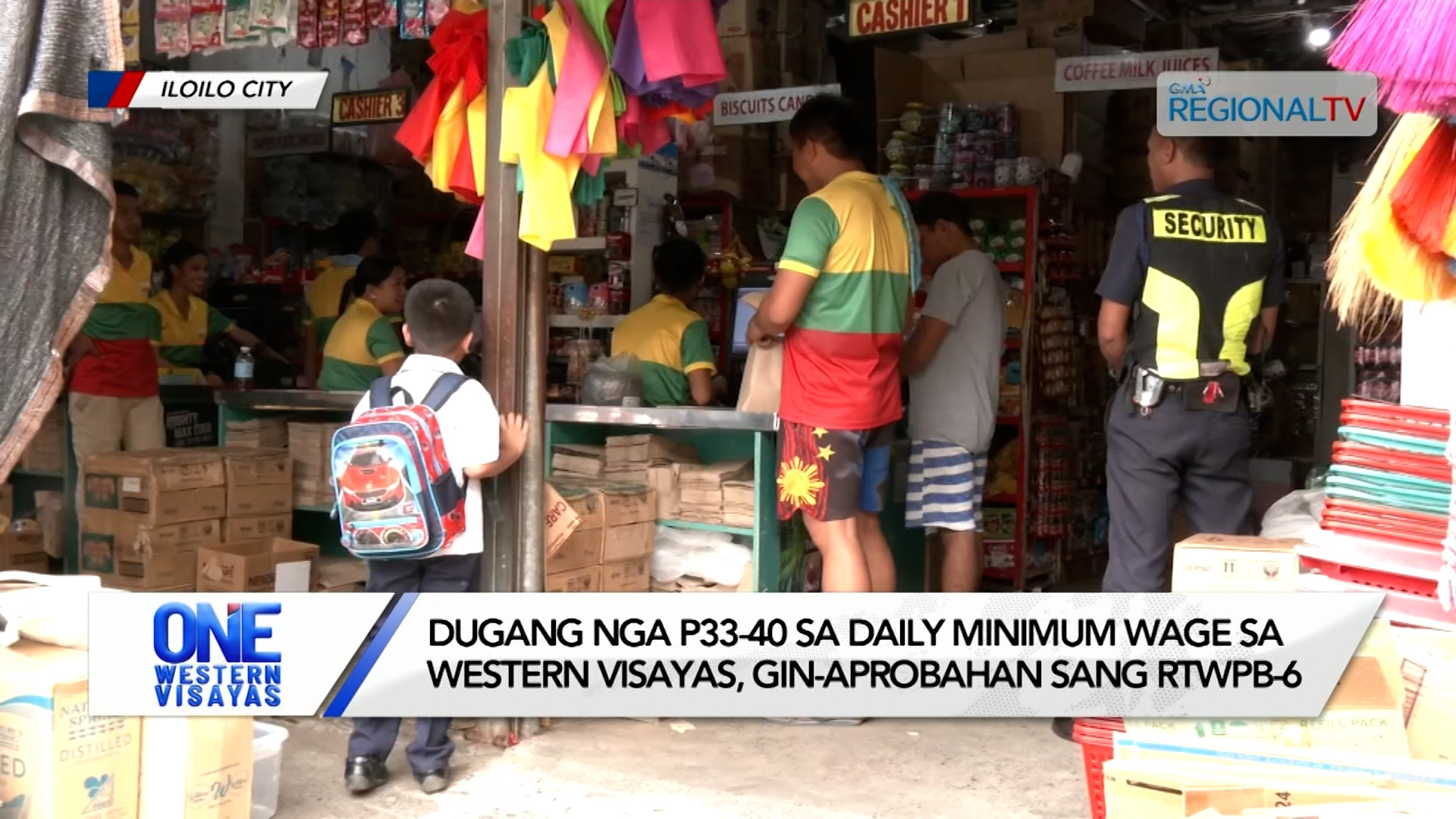 P33-40 dugang sa daily minimum wage sa Western Visayas gin-aprobahan sang RTWPB