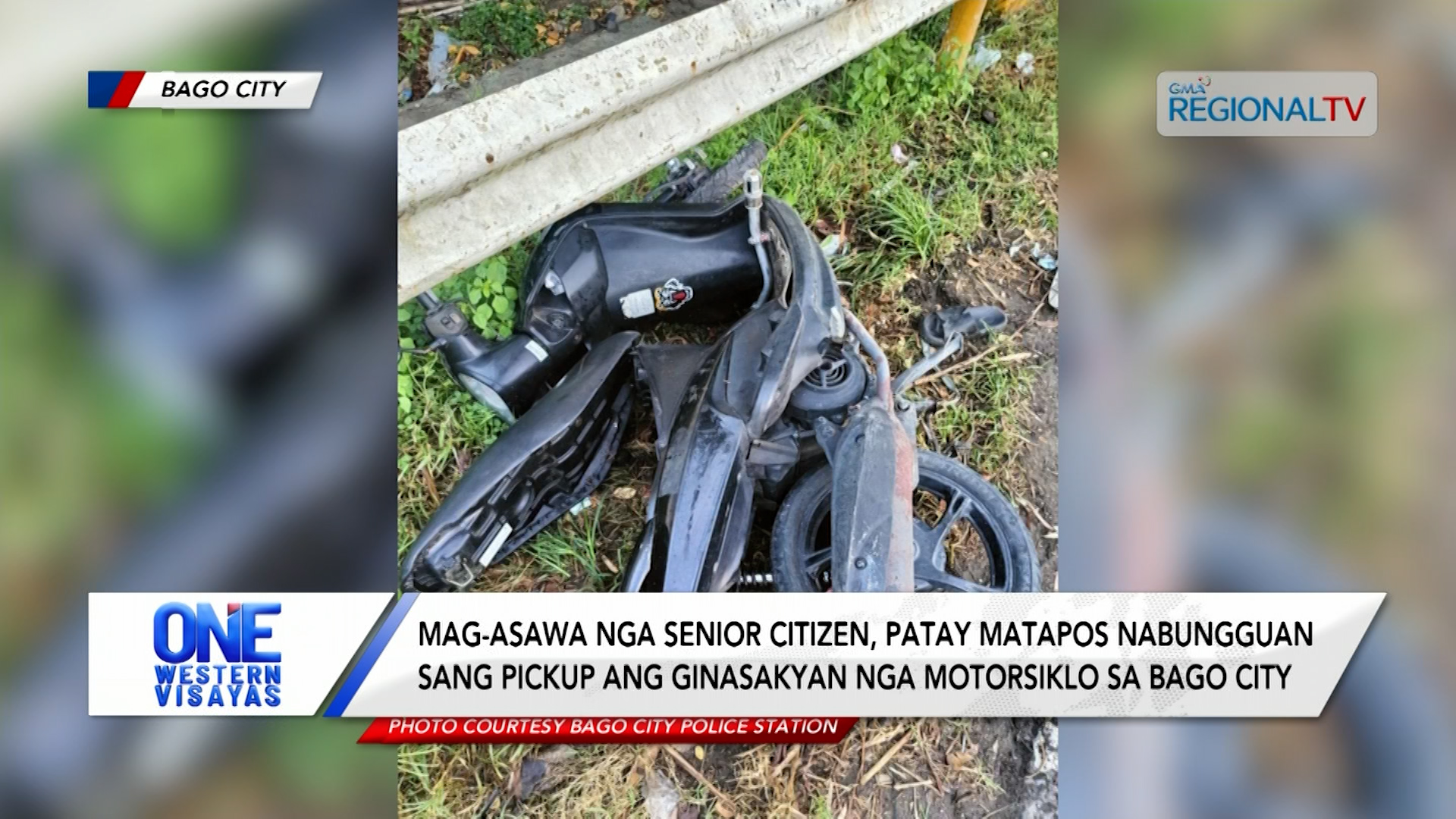 Mag-asawa, Patay Matapos Nabungguan sang Pickup  sa Bago City