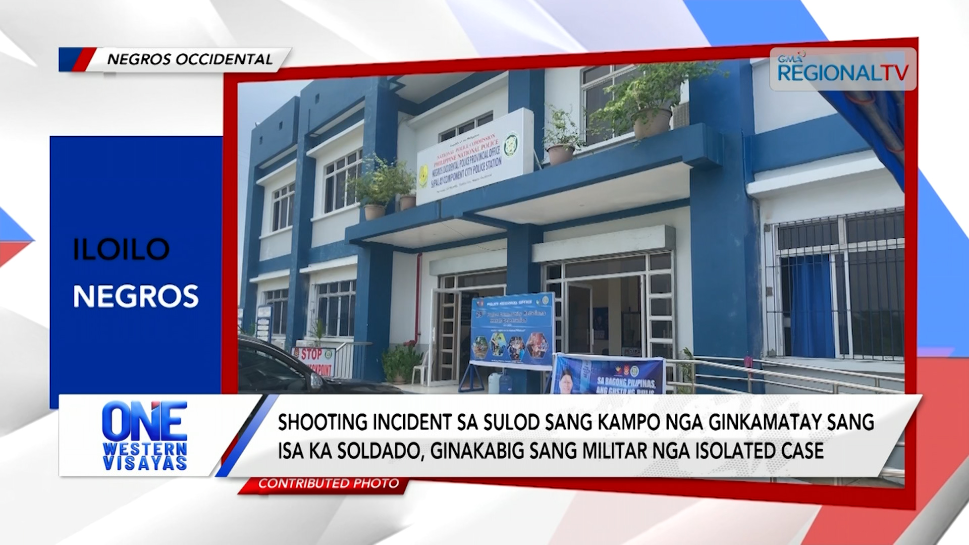 Militar Ginakabig Isolated Case ang Natabo nga Shooting Incident sa Kampo