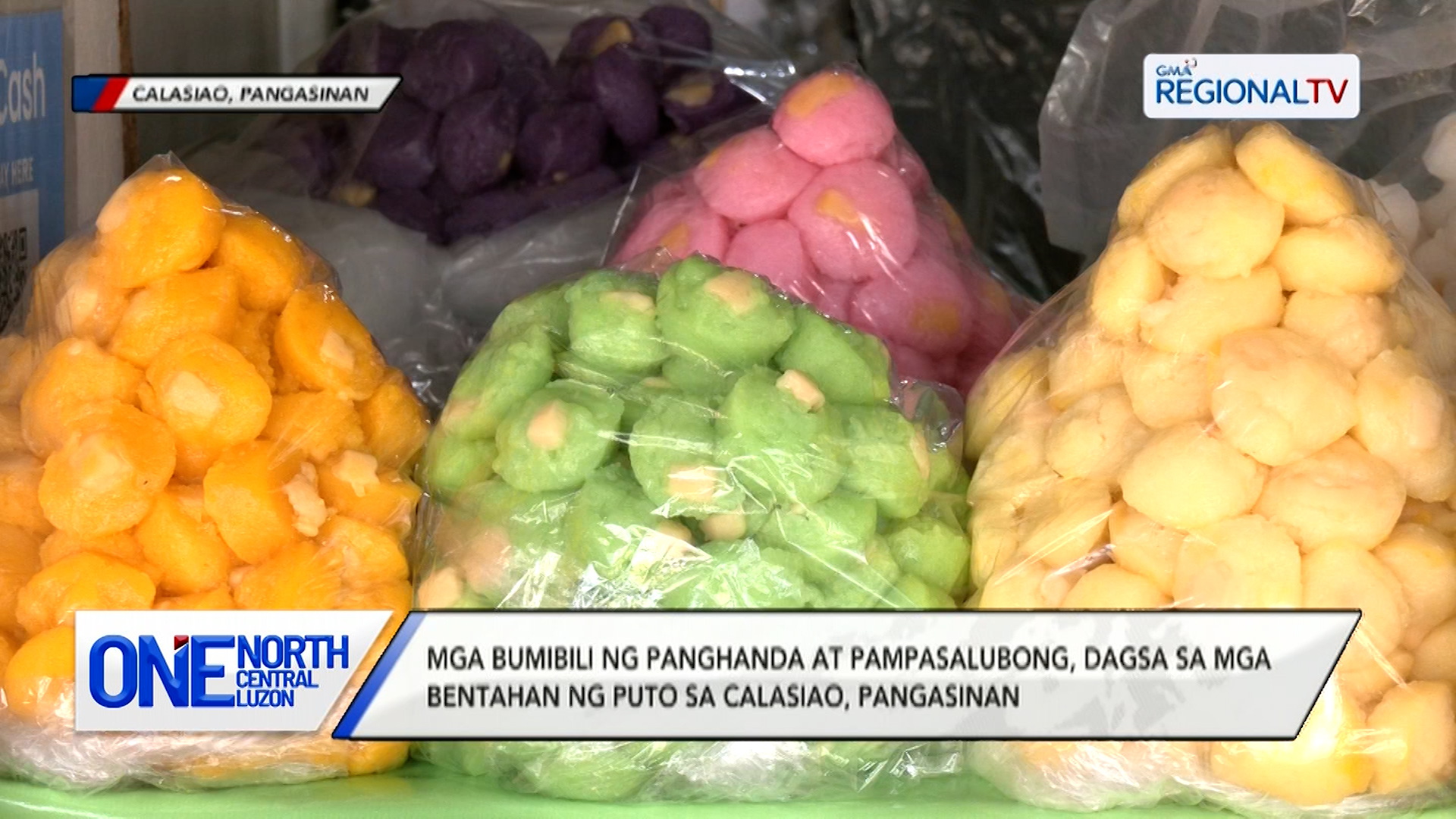 Mga bumibili ng panghanda at pasalubong, dagsa sa Calasiao, Pangasinan