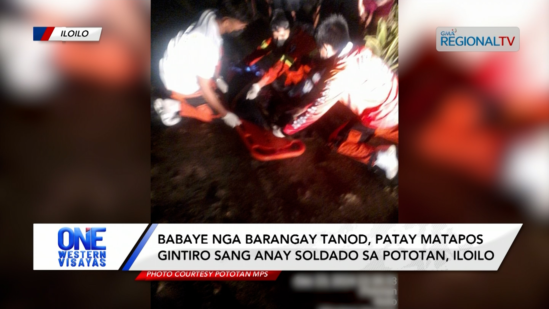 Babaye nga barangay tanod, patay sang gintiro sang anay soldado sa Pototan
