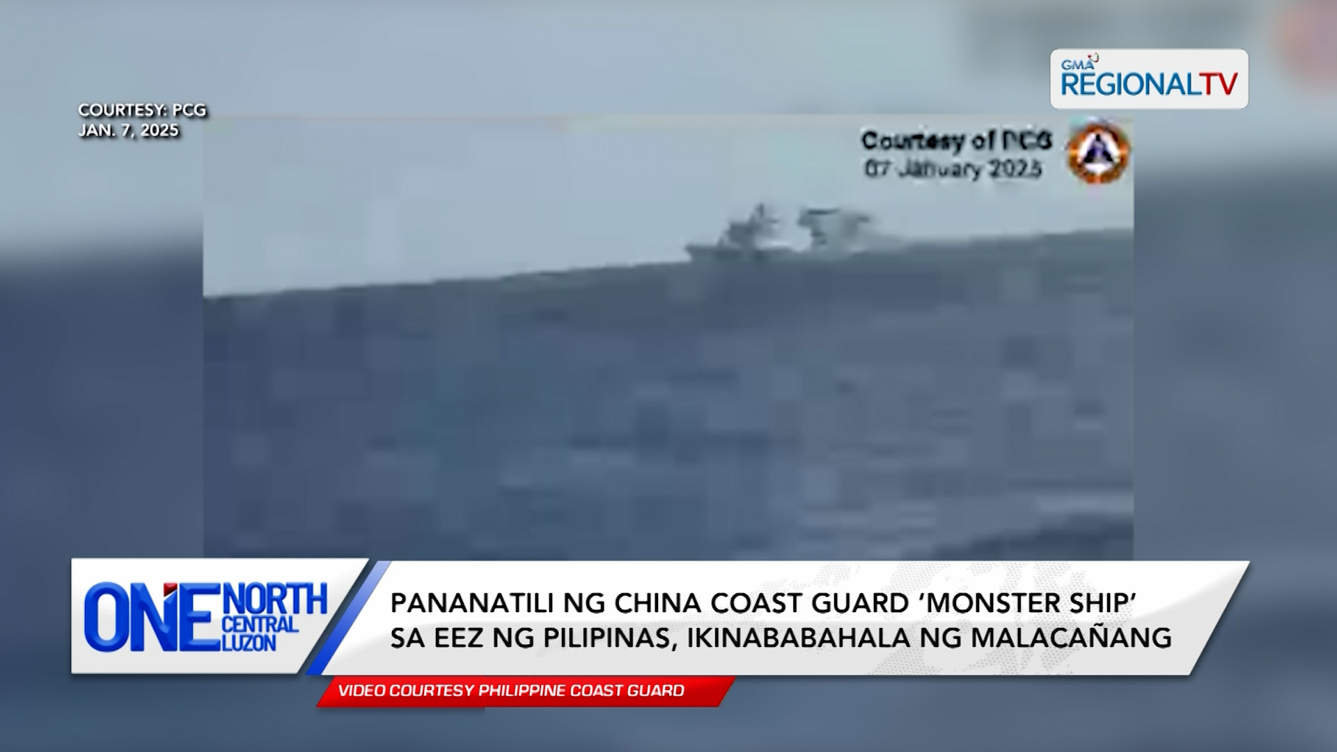 China Coast Guard ‘monster ship’ sa EEZ ng Pilipinas, ikinababahala