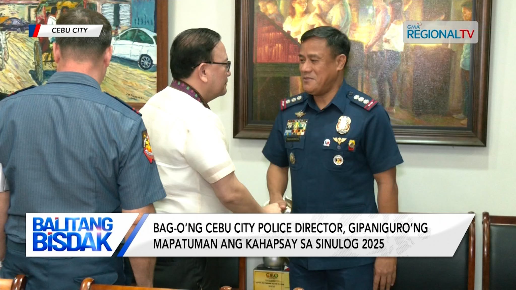 Bag-o’ng CCPO Director, gipaniguro’ng mapatuman ang kahapsay sa Sinulog 2025