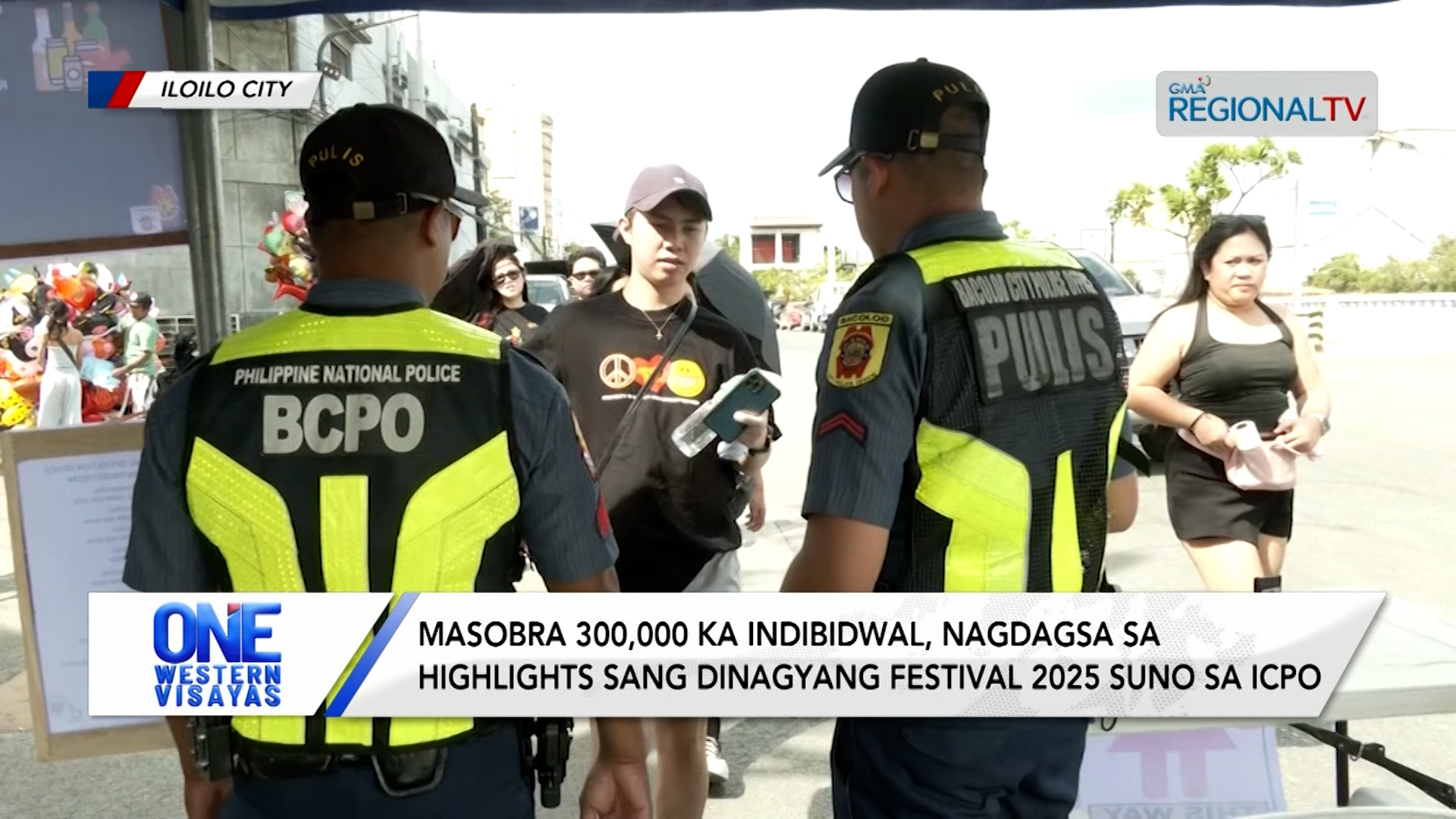 Pagsaulog sang Dinagyang Festival 2025, generally peaceful suno sa kapulisan