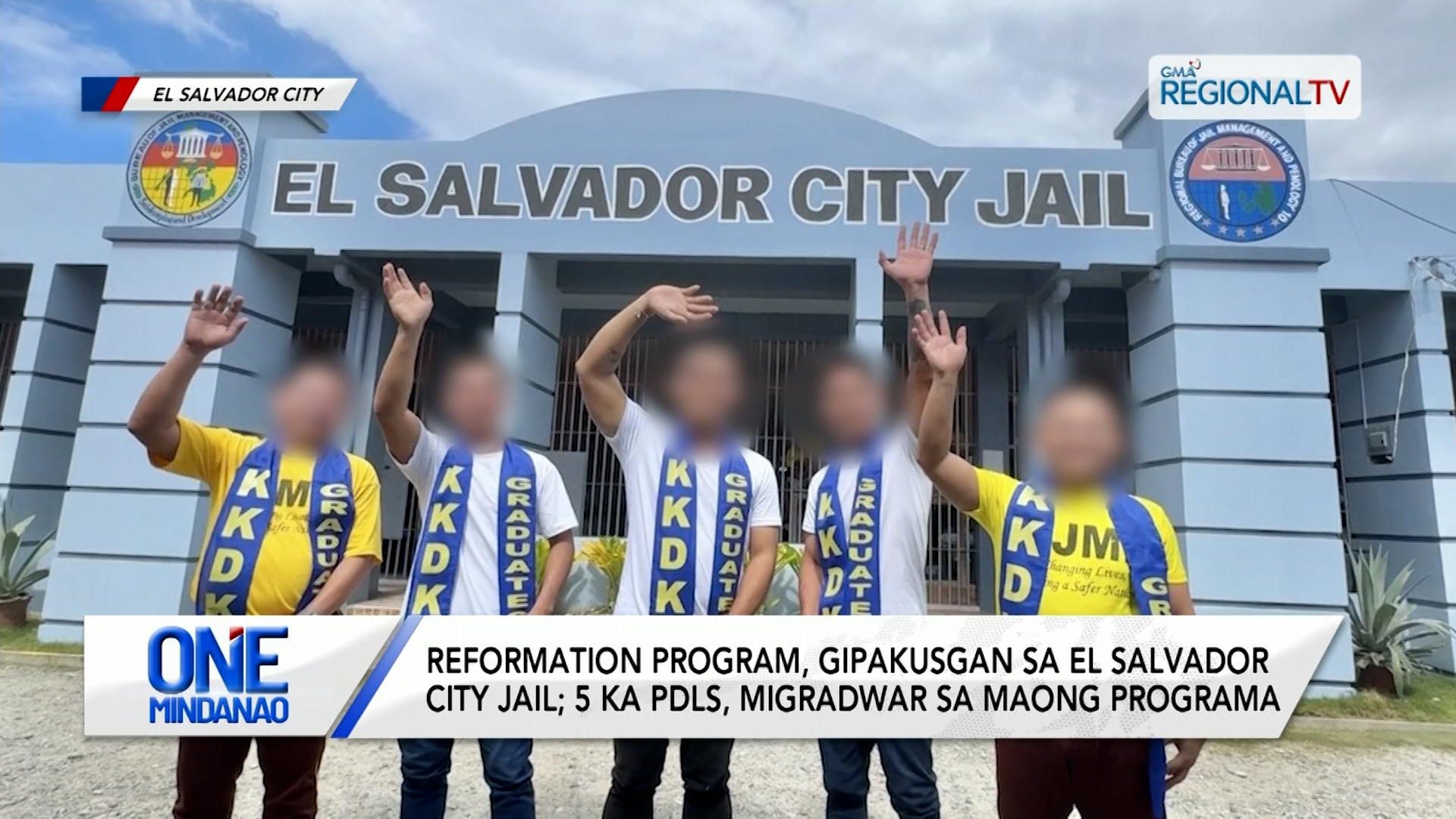 Reformation Program, gipakusgan sa El Salvador City Jail