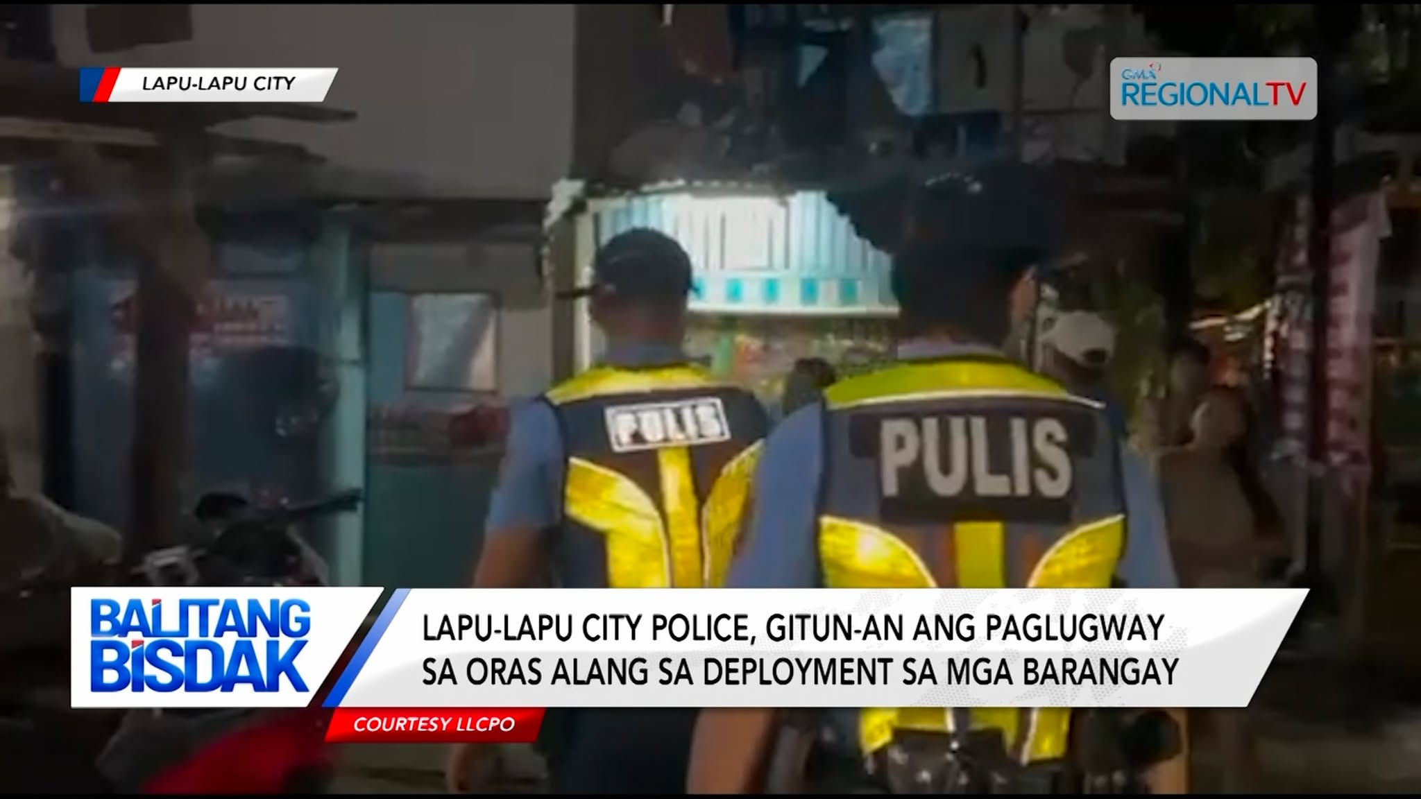 Crime clock ug crime map sa mga barangay sa Lapu-Lapu City, gitun-an sa LLCPO