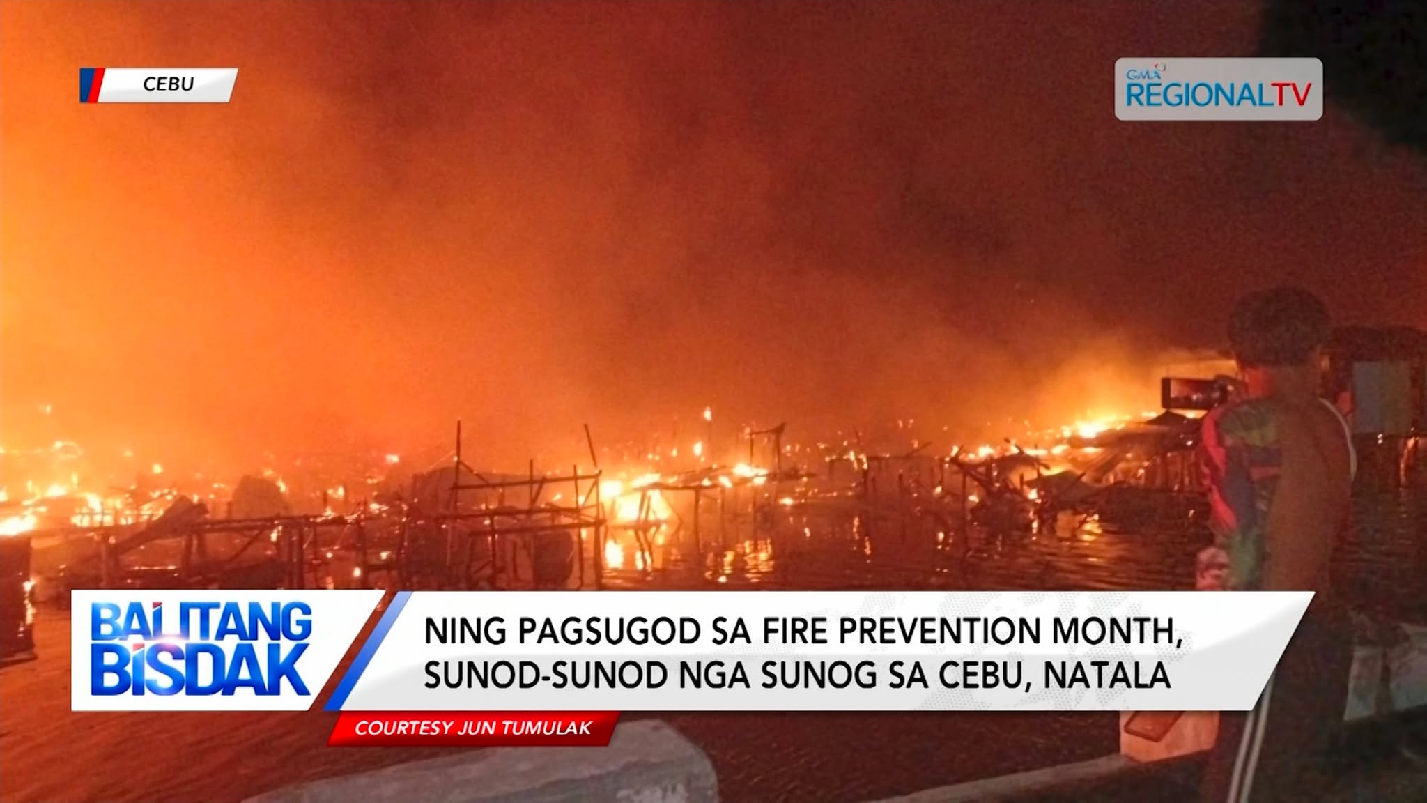 Sunod-sunod nga sunog sa Cebu, natala ning pagsugod sa fire prevention month