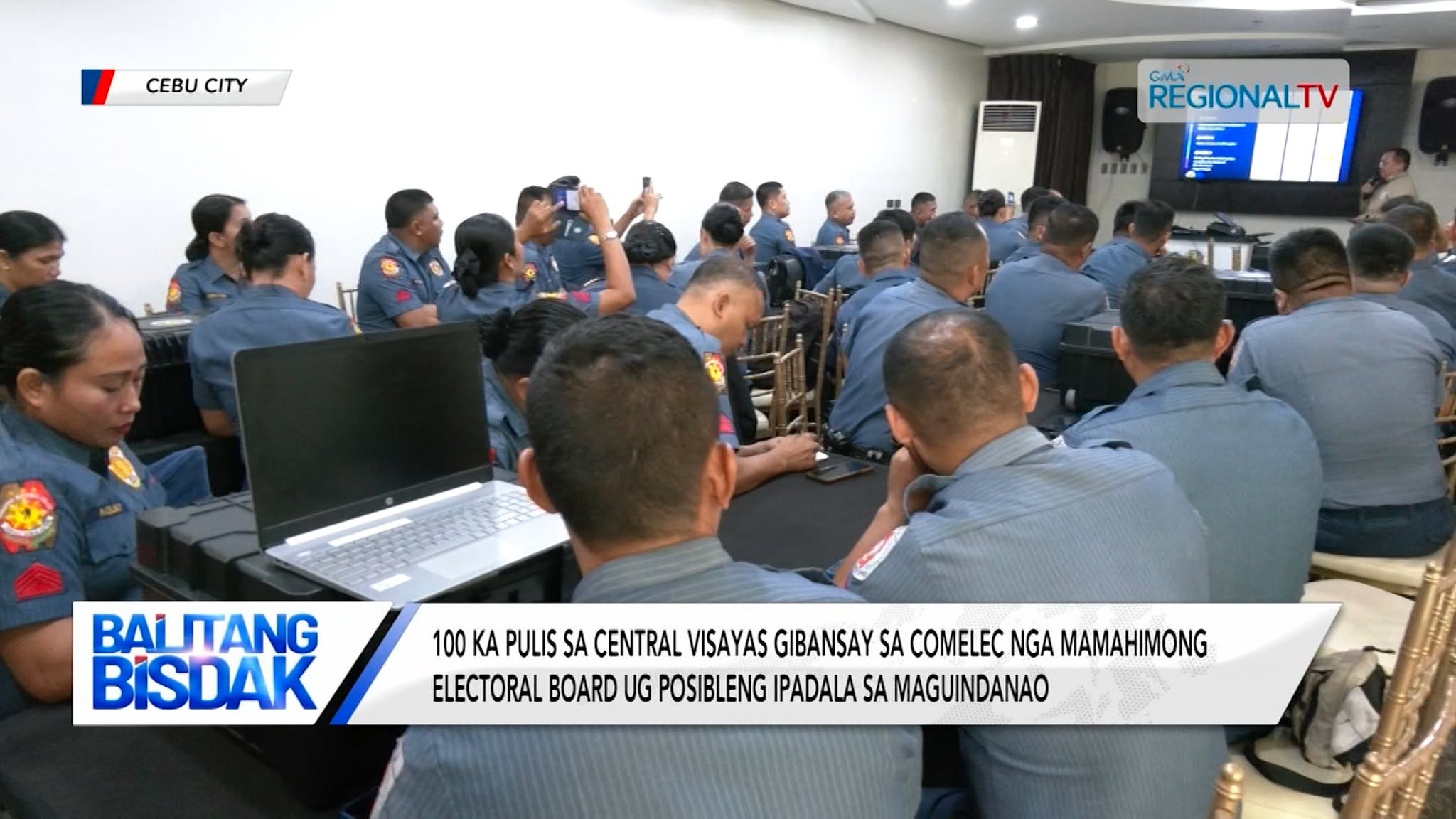 Kapulisan Gibansay Aron Mamahimong Member sa Electoral Board