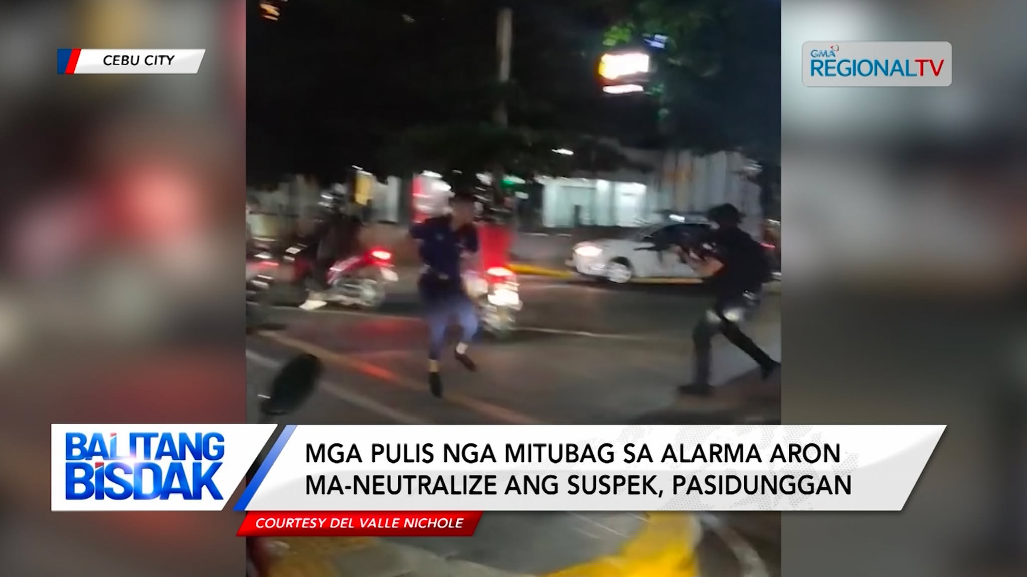 Sekyu nga nanghasi sa 1 ka suite nga iyang gitrabahoan, napusilan sa sakop sa SWAT