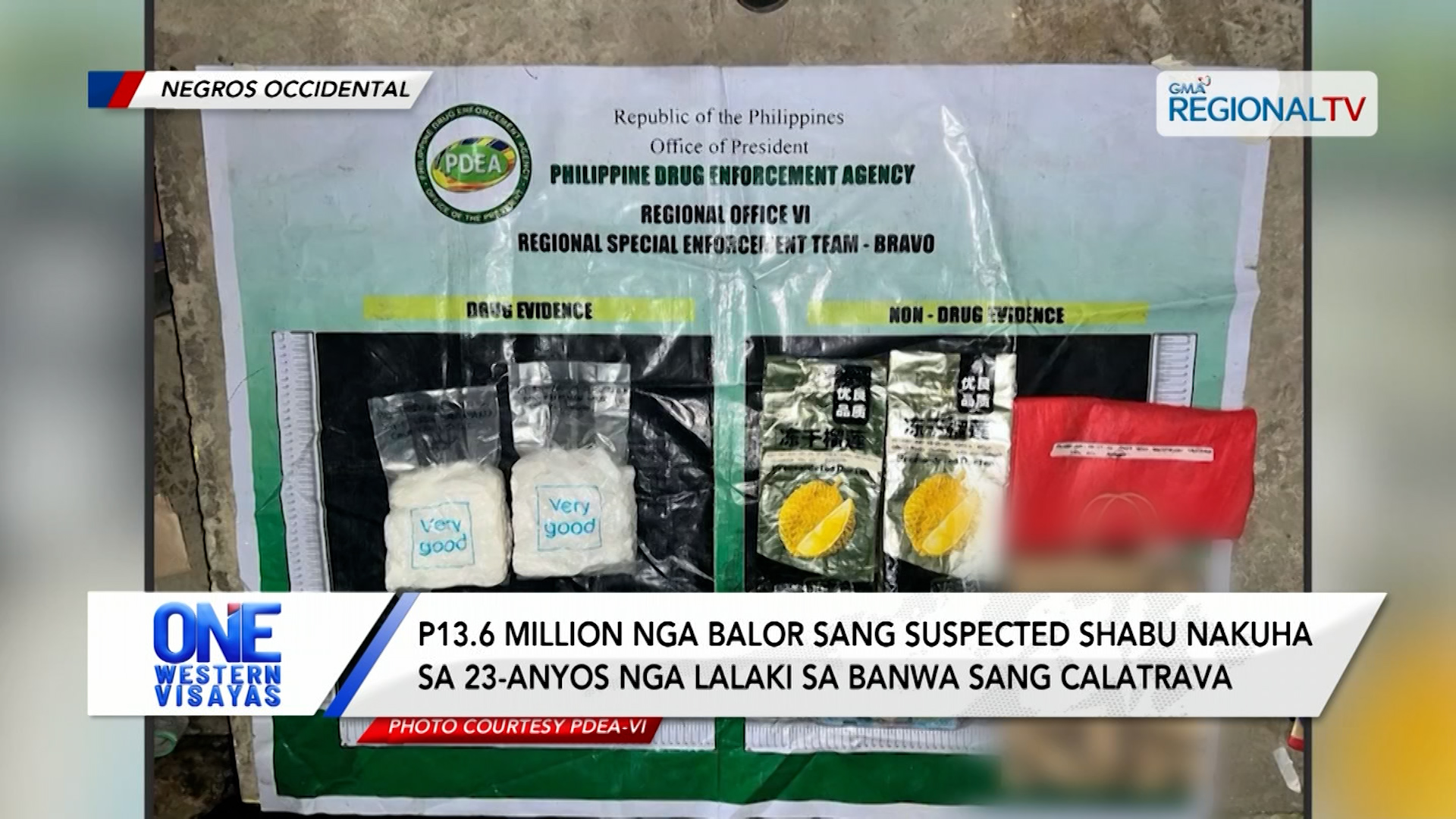 P13.6 million nga balor sang suspected shabu nakuha sa lalaki sa Calatrava