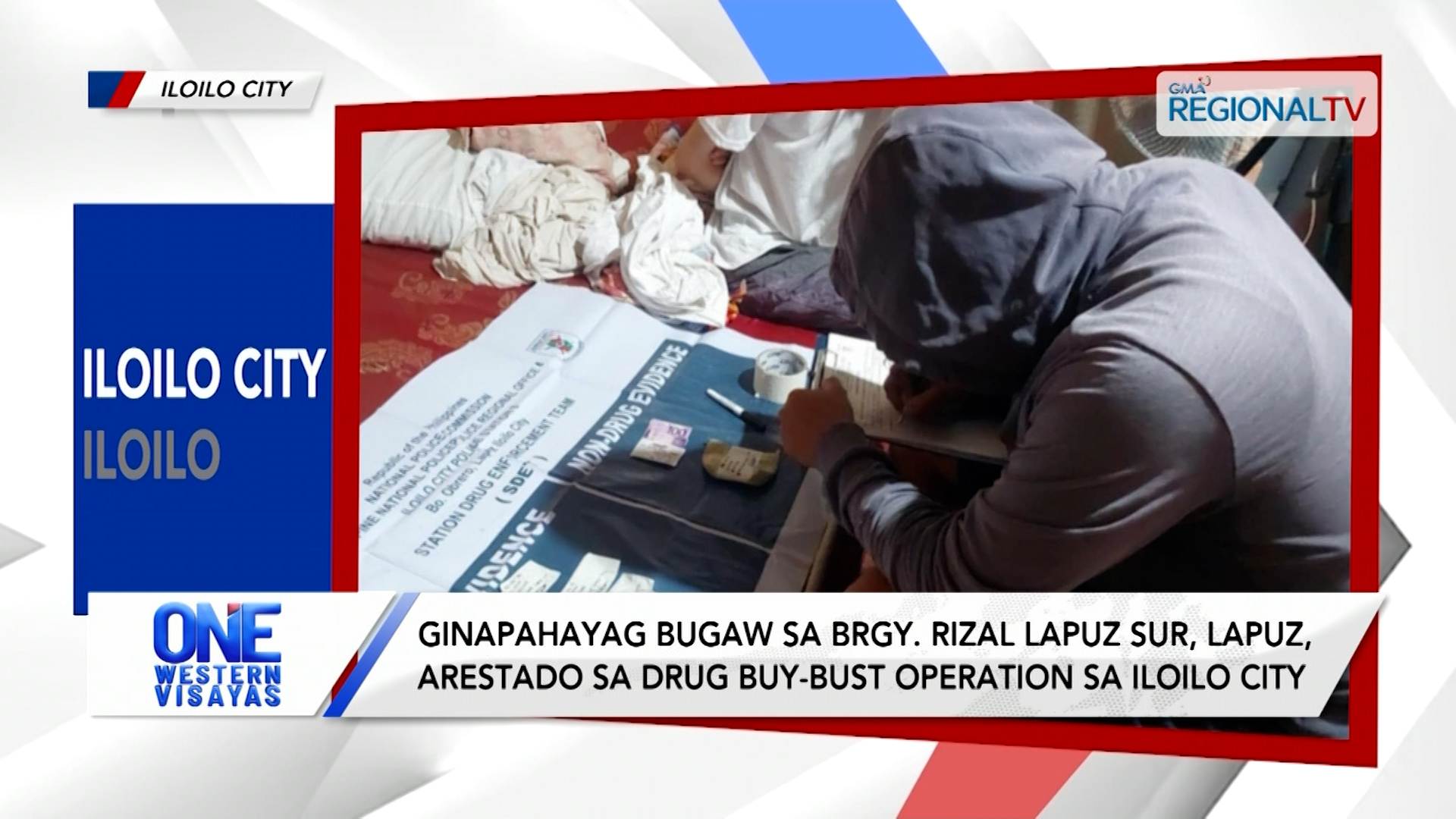 Ginapahayag bugaw, arestado sa drug buy-bust operation sa Iloilo City
