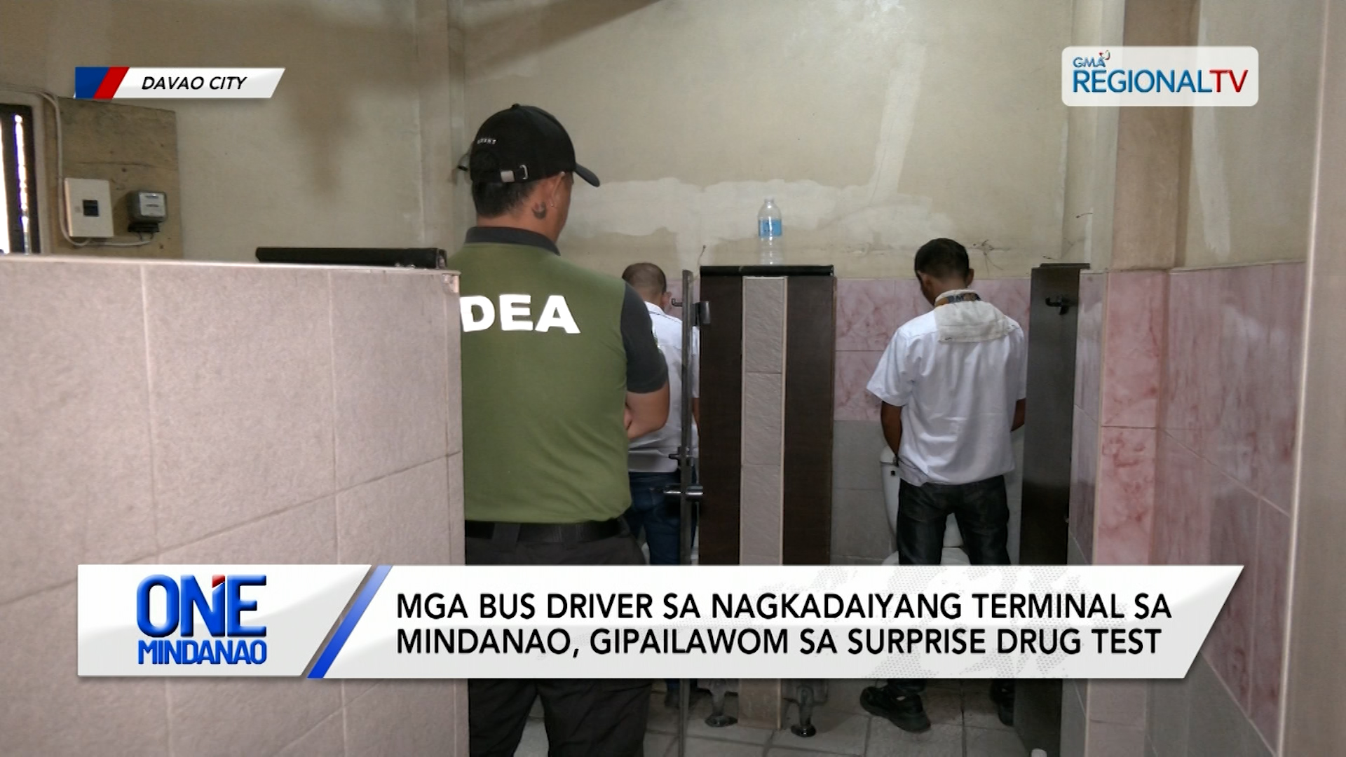 Mga bus driver sa nagkadaiyang terminal, gipailawom sa surprise drug test