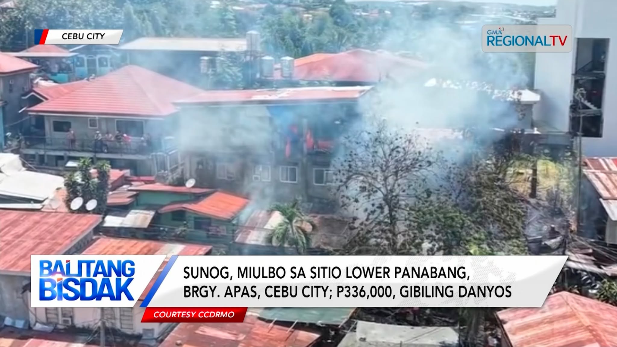 Sunog, miulbo sa Sitio Lower Panabang, Brgy. Apas, Cebu City