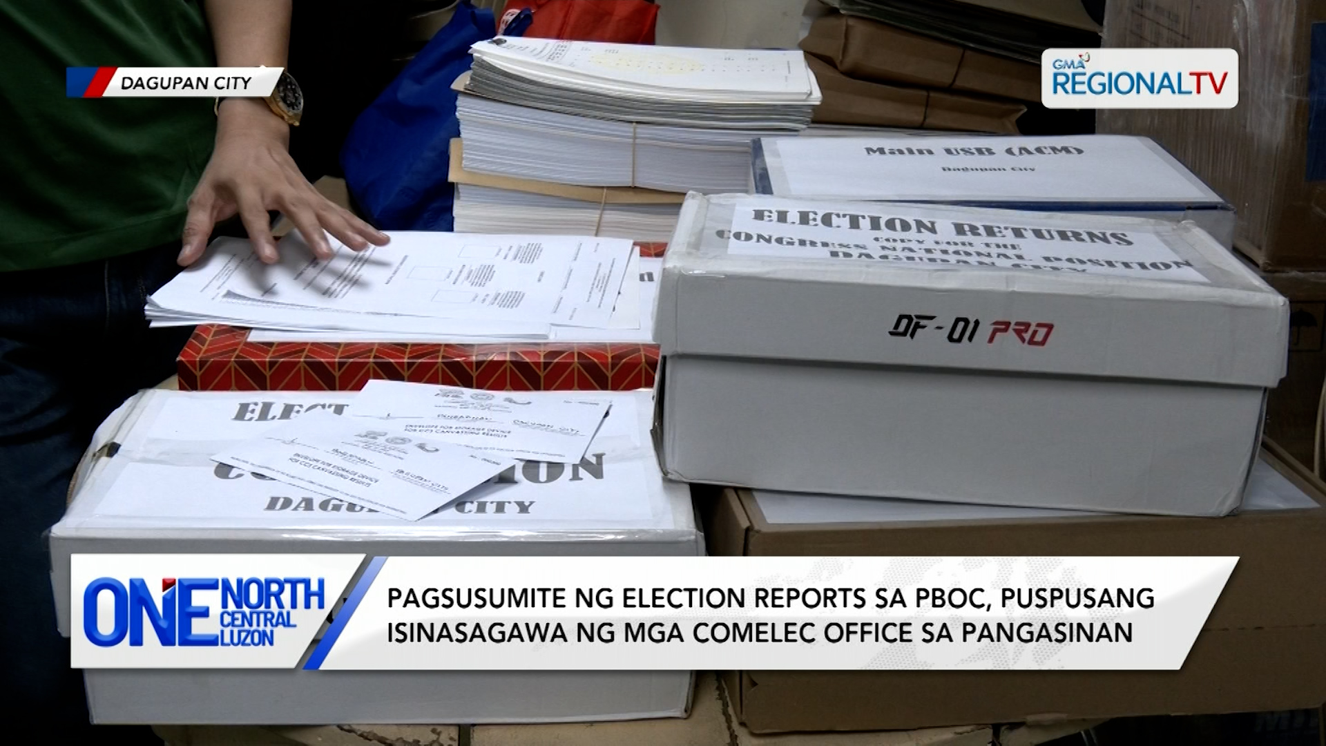 Pagsusumite ng election reports sa PBOC, puspusang isinasagawa