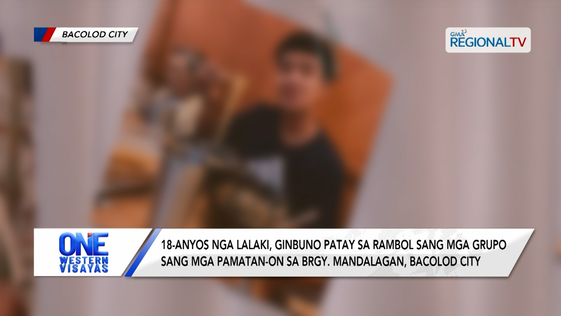 18-anyos nga lalaki, ginbuno patay sa rambol sang mga grupo sang mga pamatan-on