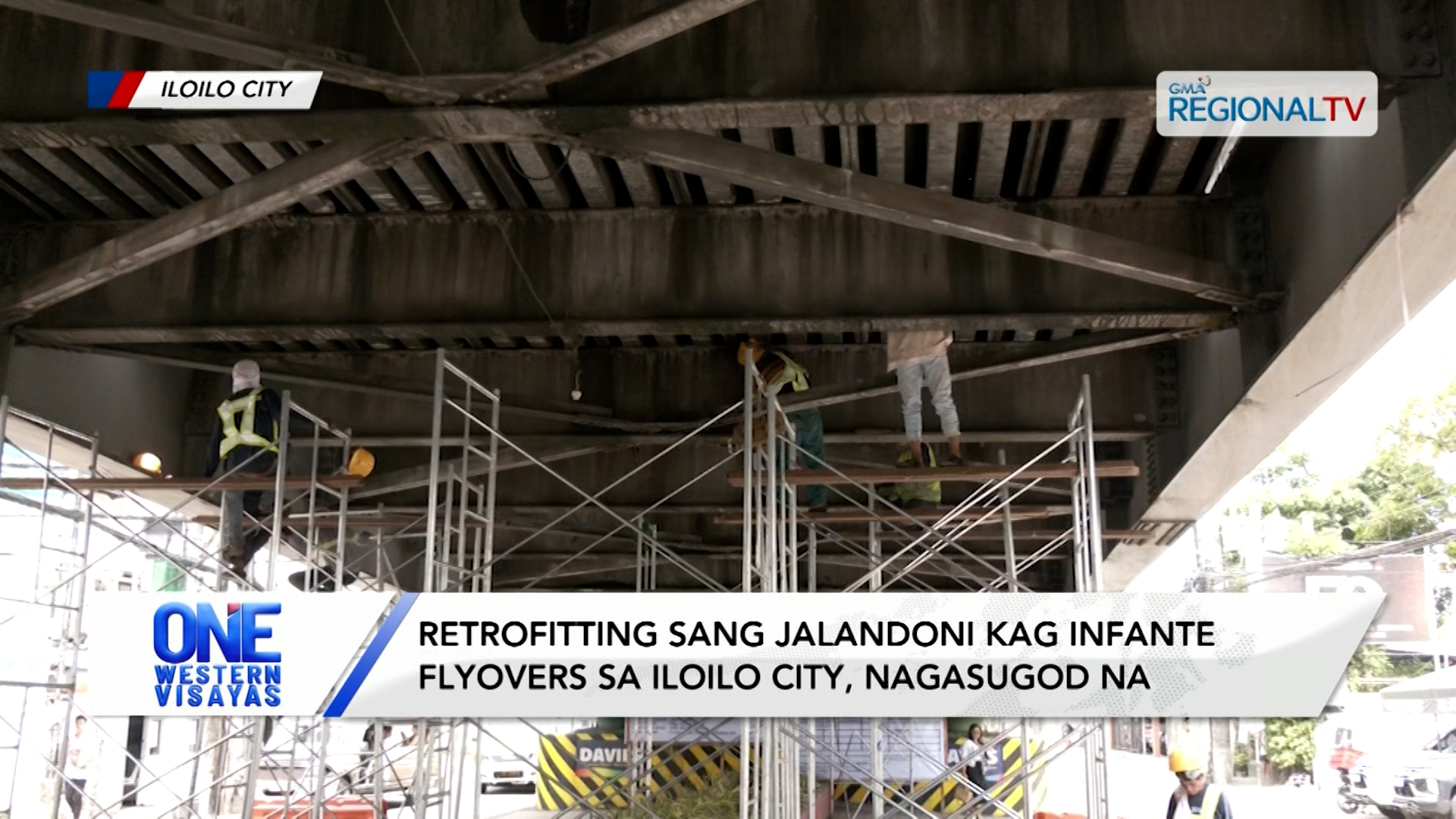 Retrofitting sang Jalandoni kag Infante flyovers sa Iloilo City, nagasugod na
