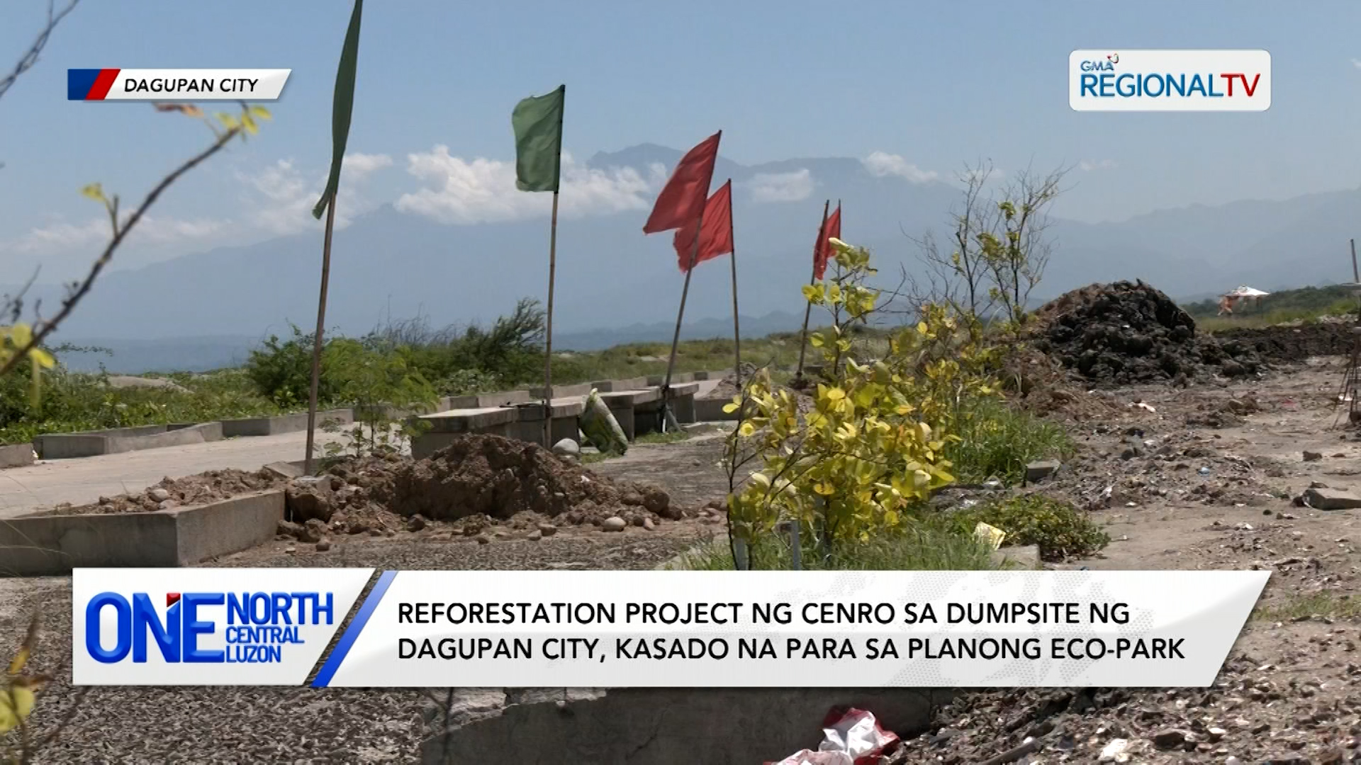 Reforestation project ng CENRO sa dumpsite ng Dagupan City, kasado na