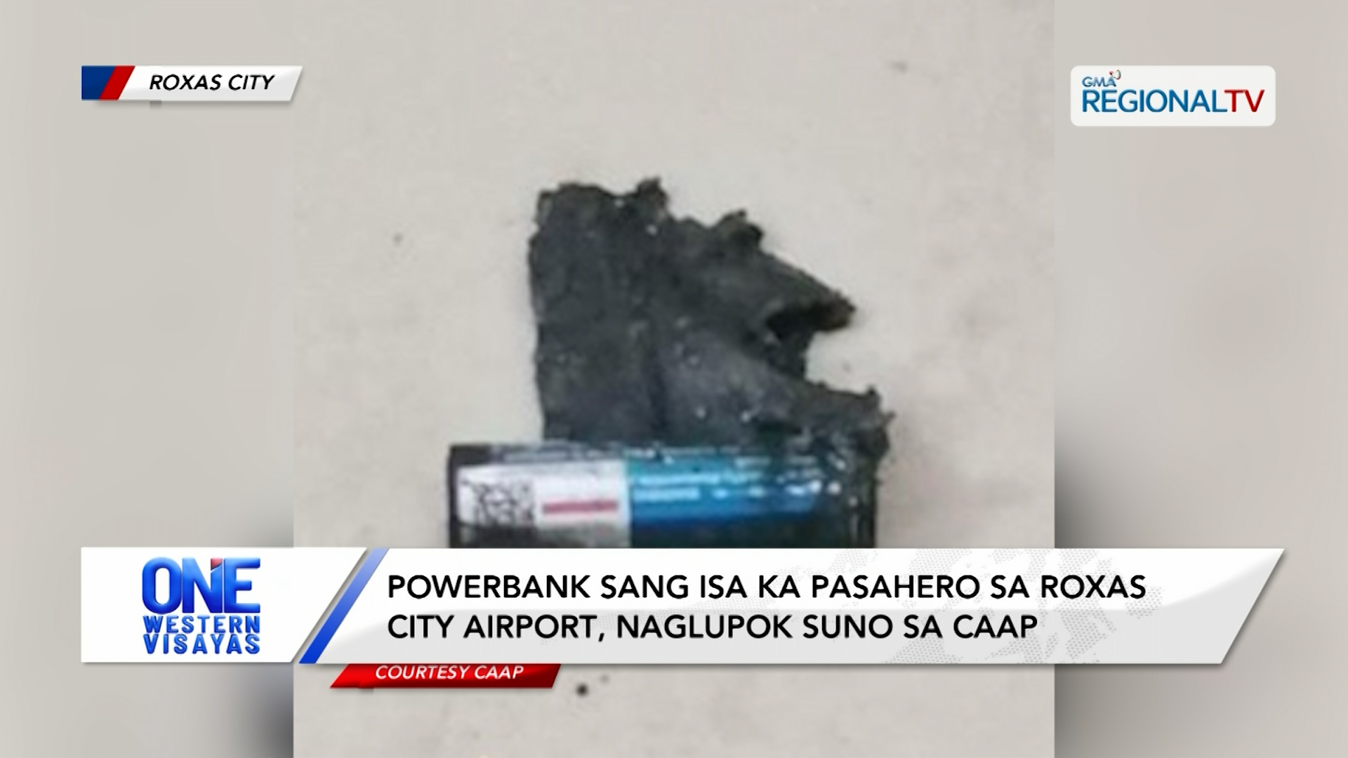 Powerbank sang isa ka pasahero sa Roxas City Airport, naglupok suno sa CAAP