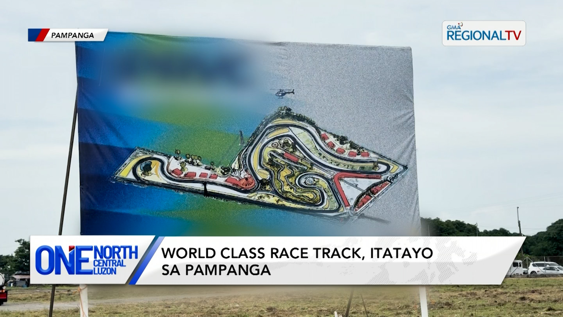 World-class race track, itatayo sa Pampanga