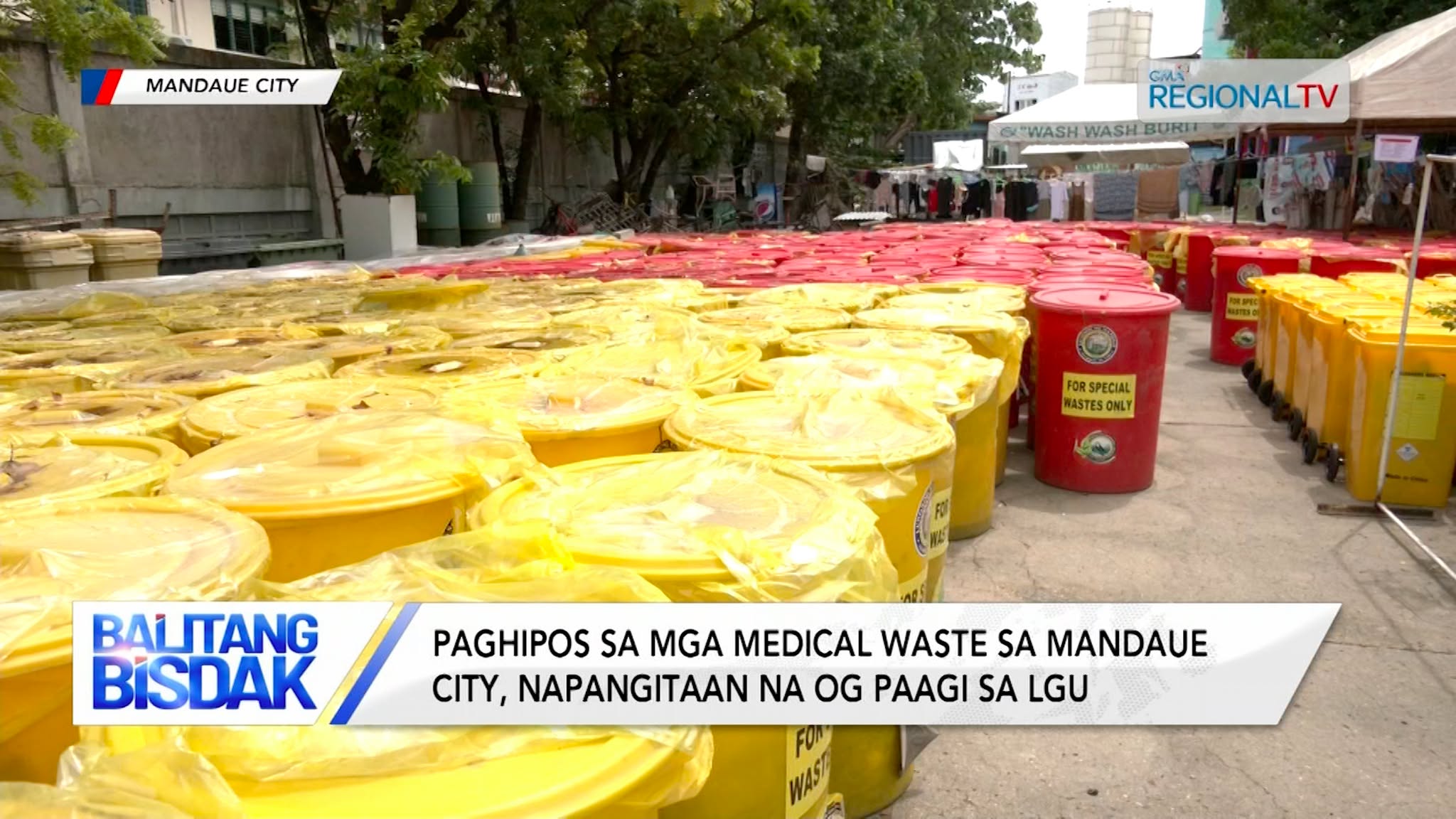 Paghipos sa mga medical waste sa Mandaue city, napangitaan na og paagi sa LGU
