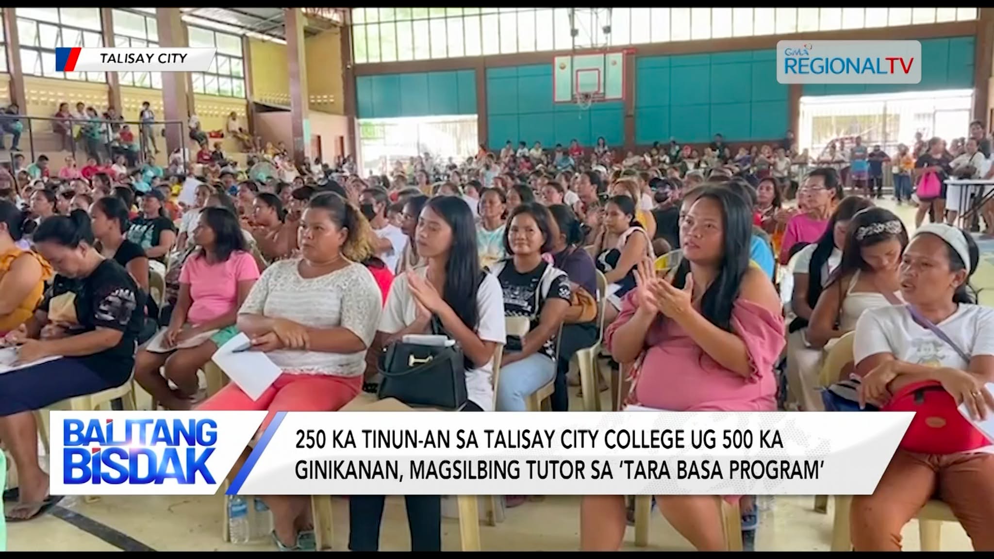 250 ka tinun-an sa Talisay City College, magsilbing tutor sa ‘Tara Basa Program’