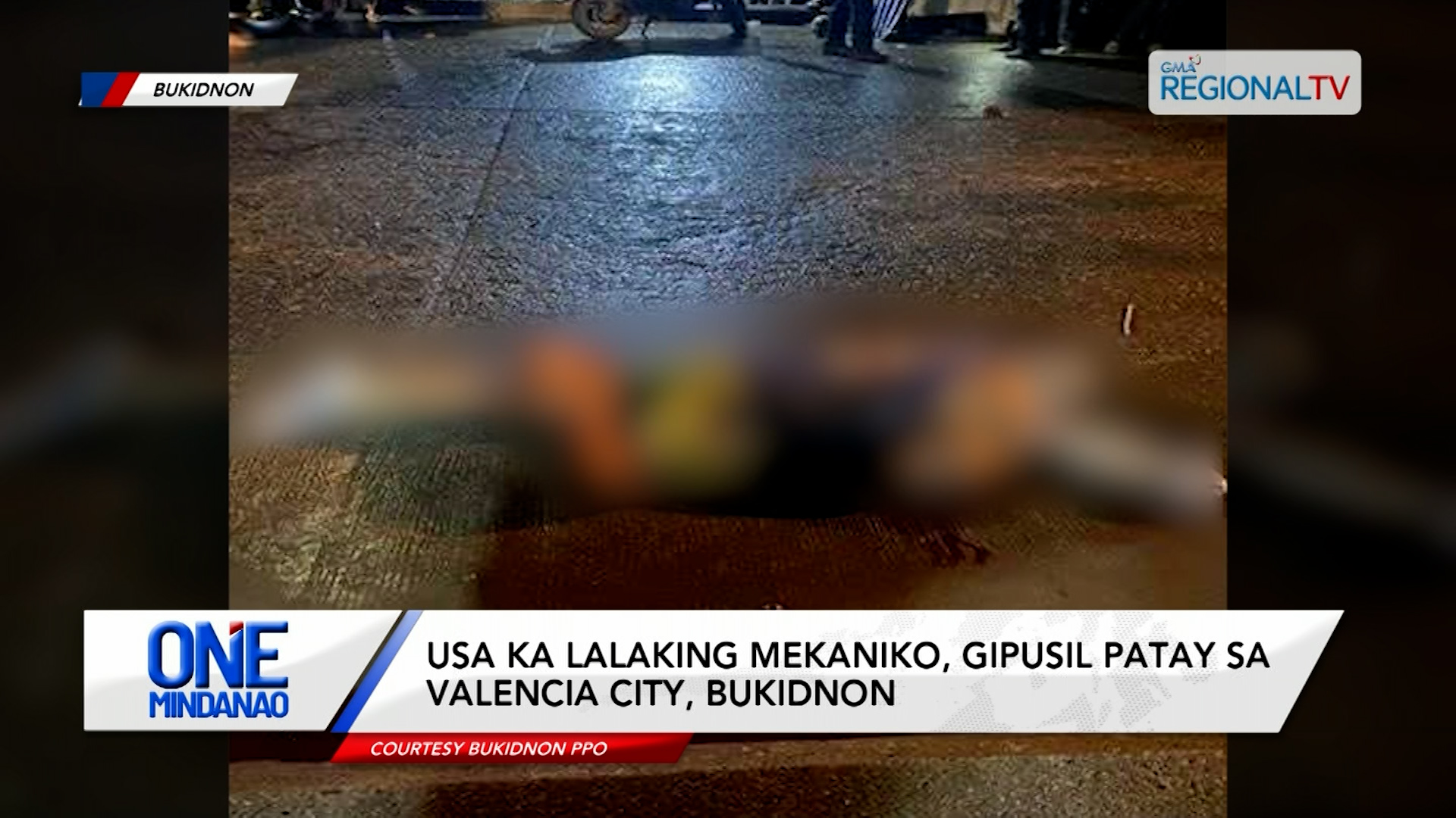 Usa ka lalaking mekaniko, gipusil patay sa Valencia City, Bukidnon | One Mindanao