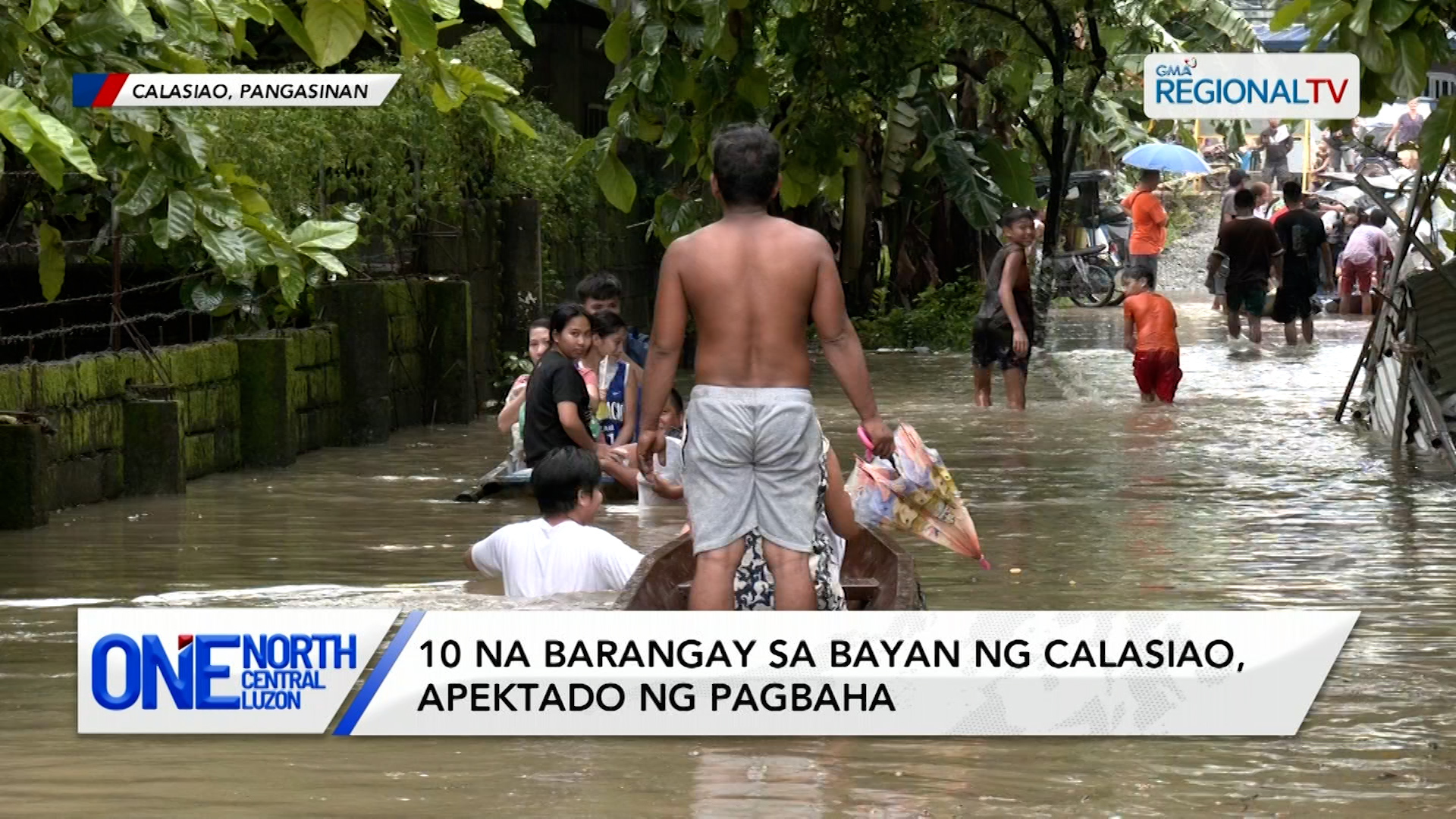 10 na barangay sa bayan ng Calasiao, apektado ng pagbaha | One North Central Luzon
