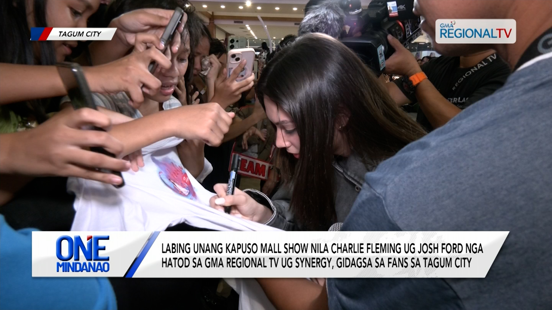 Sparkle Artists Charlie Fleming ug Josh Ford, nagpaabot og pasalamat sa fans | One Mindanao