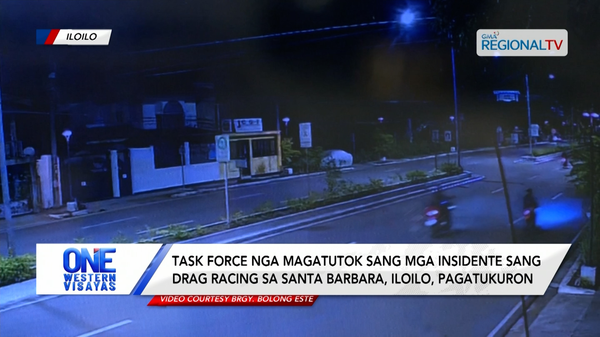Task force nga magatutok sang mga insidente sang drag racing sa Santa Barbara | One Western Visayas