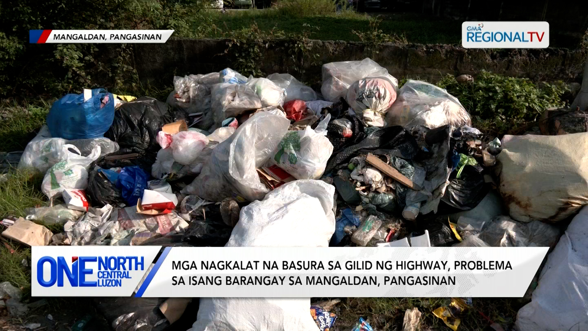 Mga nagkalat na basura, problema sa isang barangay sa Mangaldan | One ...