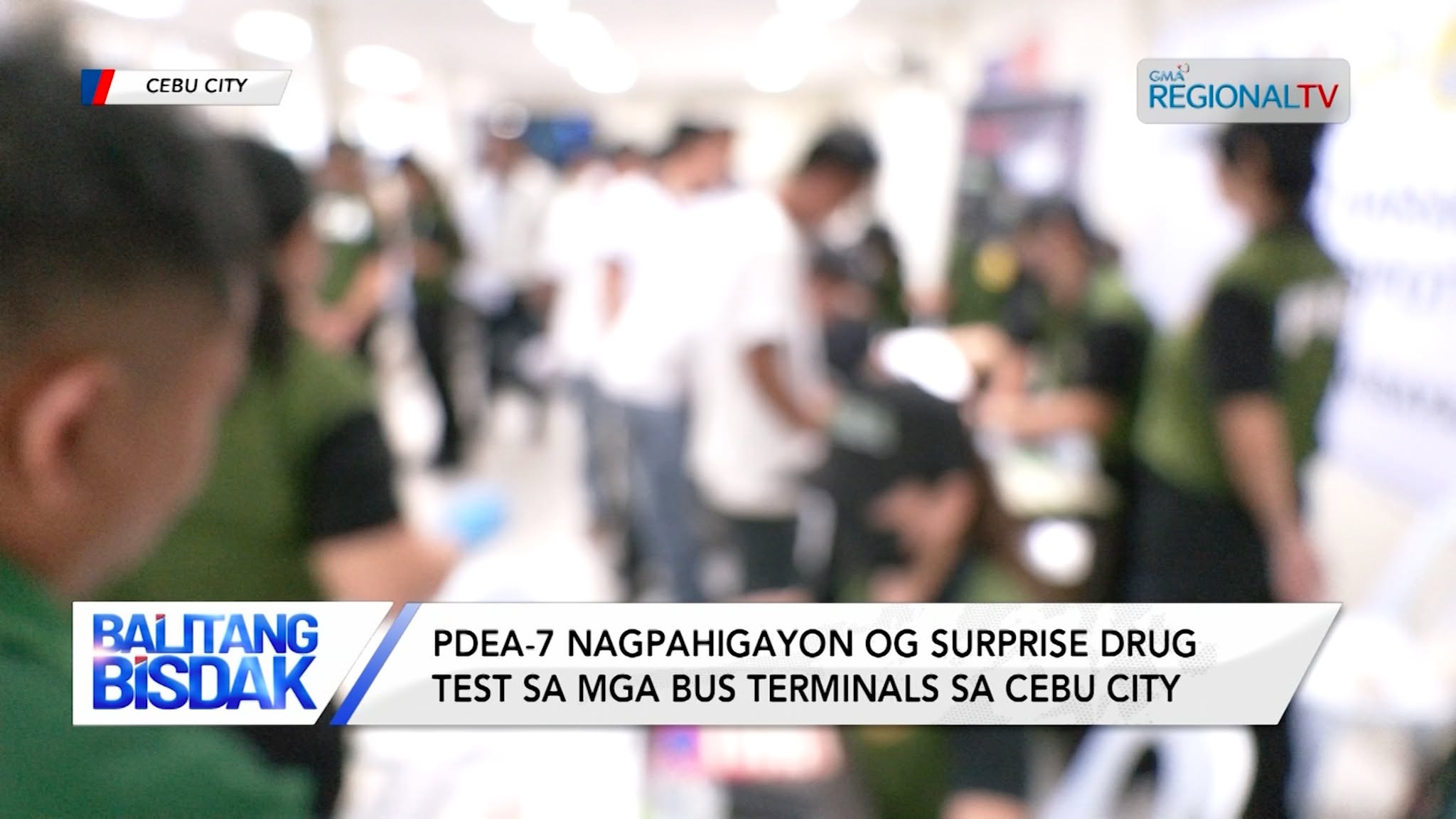 PDEA-7 Nagpahigayon og Surprised Drug Test sa mga Bus Terminals sa Cebu City | Balitang Bisdak