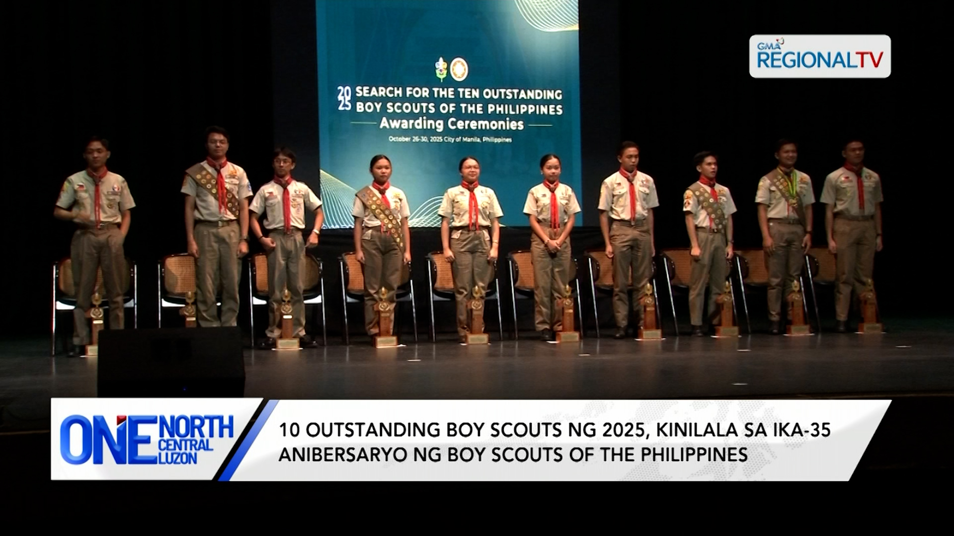 10 outstanding Boy Scouts ng 2025, kinilala | One North Central Luzon