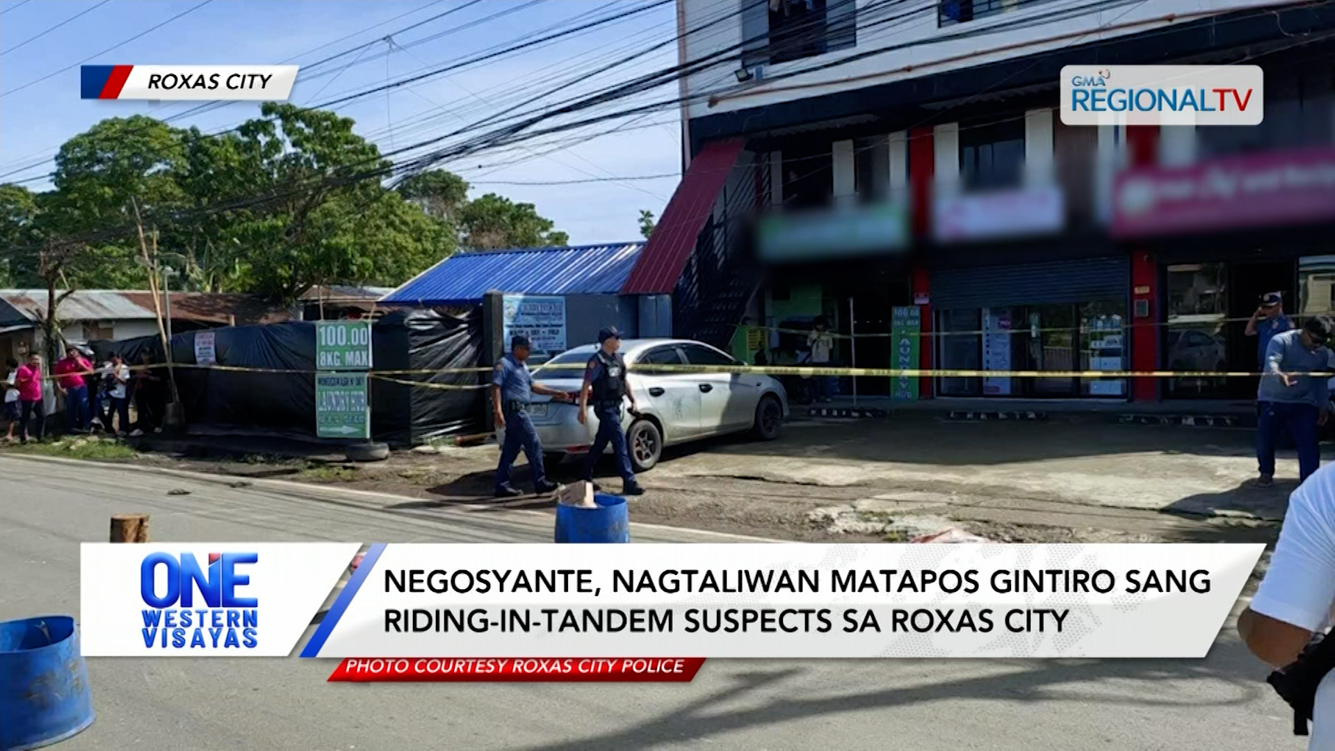 Negosyante nagtaliwan sang gintiro sang riding-in-tandem suspects sa Roxas City| One Western Visayas