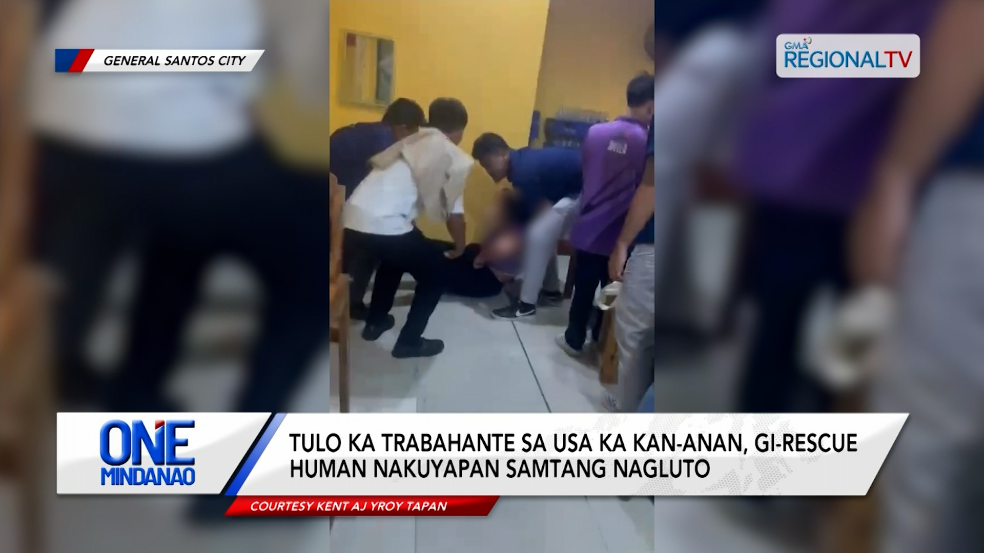 Tulo ka trabahante sa usa ka kan-anan, gi-rescue human nakuyapan | One Mindanao