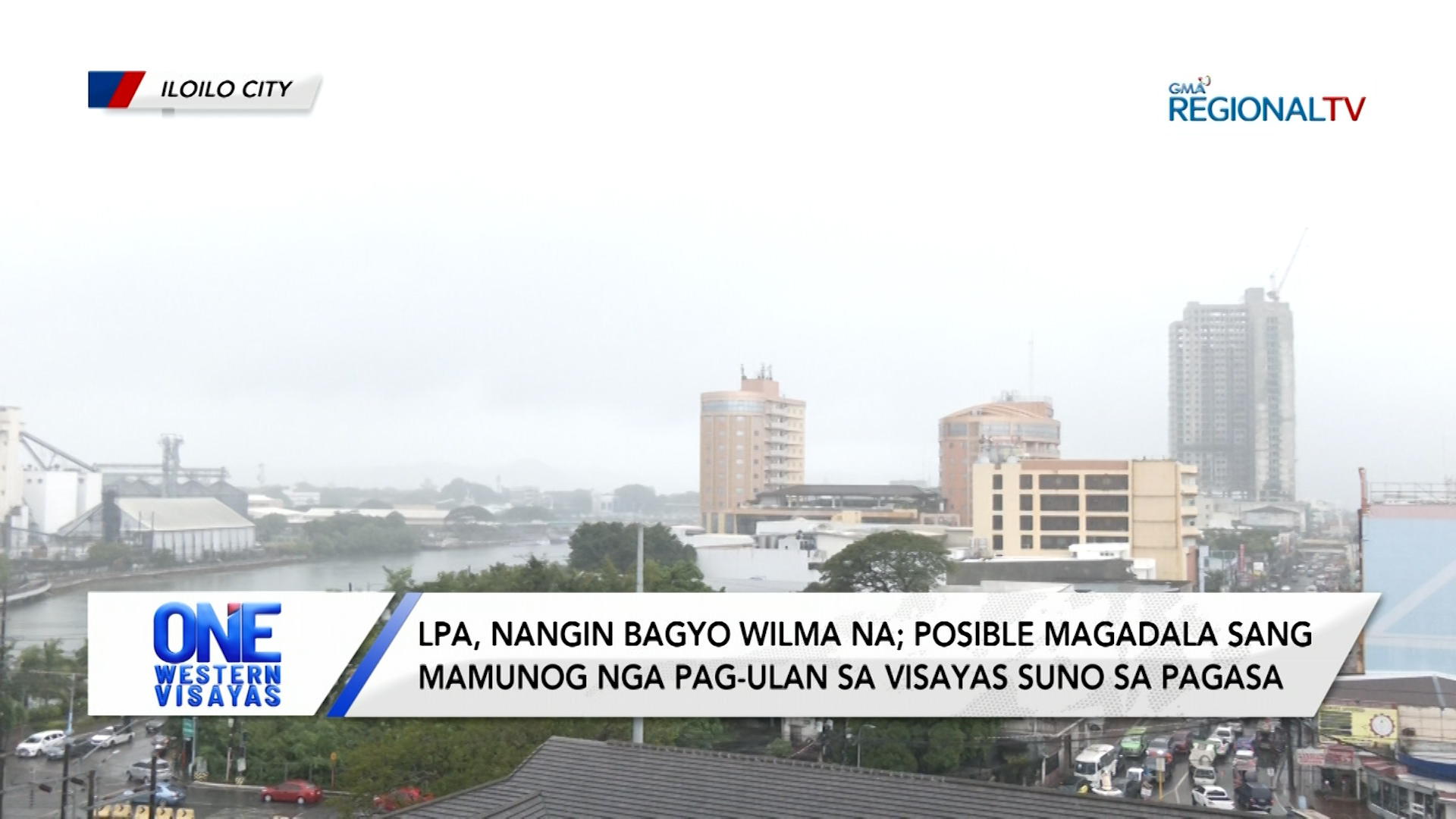 LPA, nangin bagyo Wilma na; posible magadala sang mamunog nga pag-ulan  | One Western Visayas