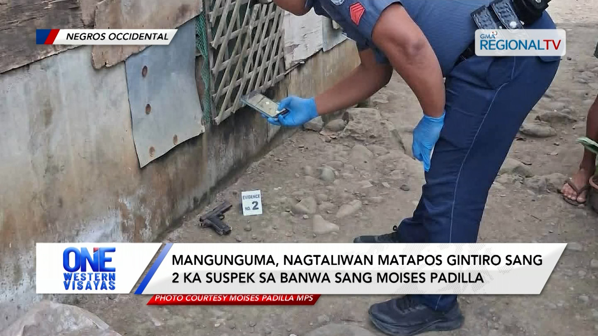 Mangunguma, nagtaliwan matapos gintiro sang 2 ka suspek sa Moises Padilla | One Western Visayas