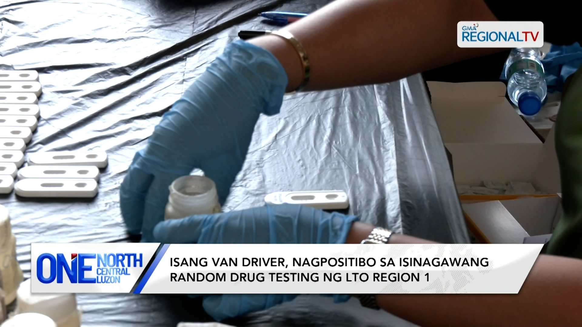 Isang van driver, nagpositibo sa isinagawang random drug testing ng LTO | One North Central Luzon
