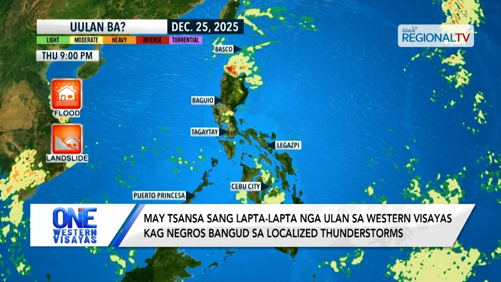 May tsansa sang lapta-lapta nga ulan sa Western Visayas kag Negros | One Western Visayas