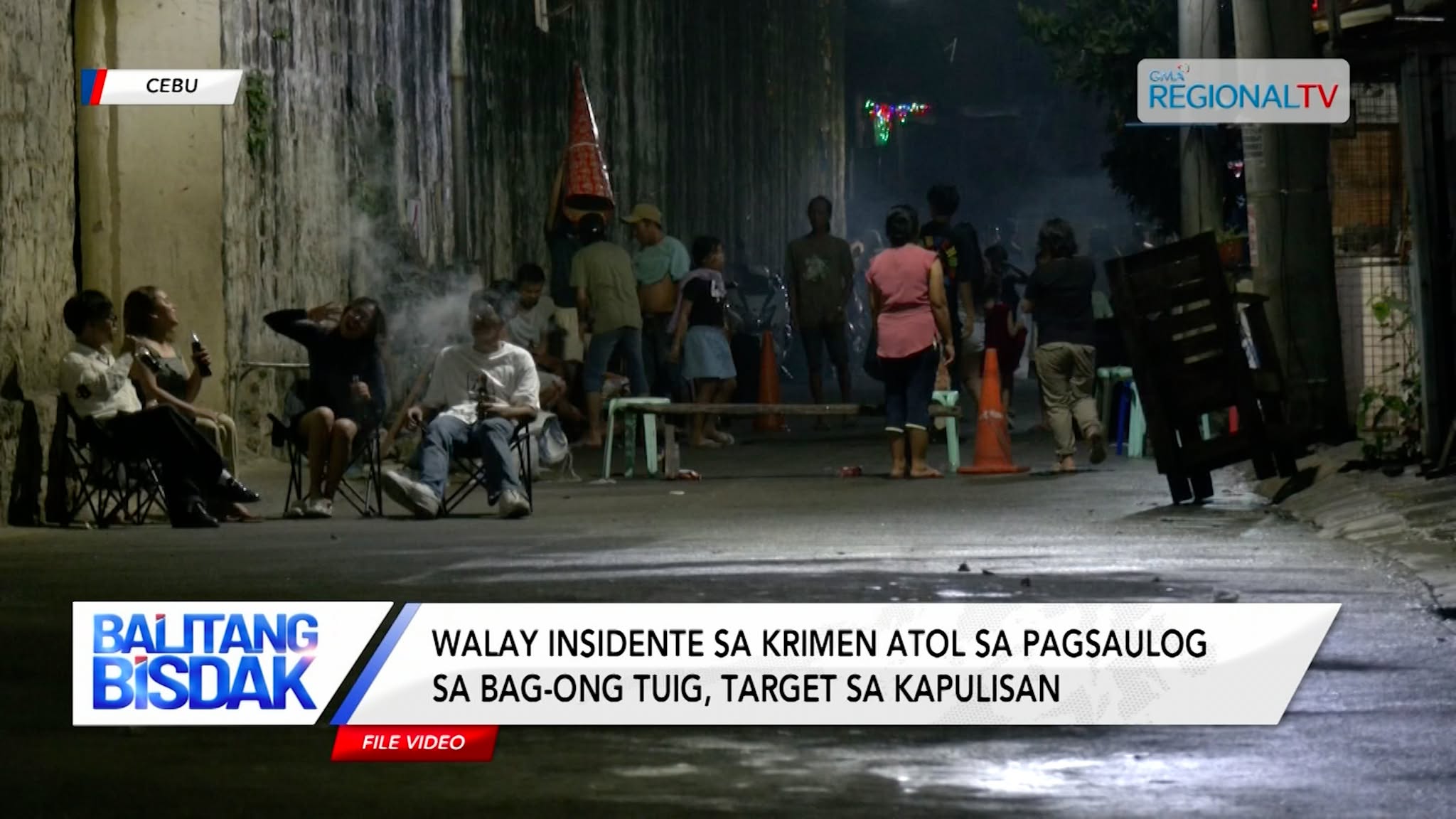 Walay insidente sa Krimen Atol sa Bag-ong Tuig, Target sa Kapulisan | Balitang Bisdak