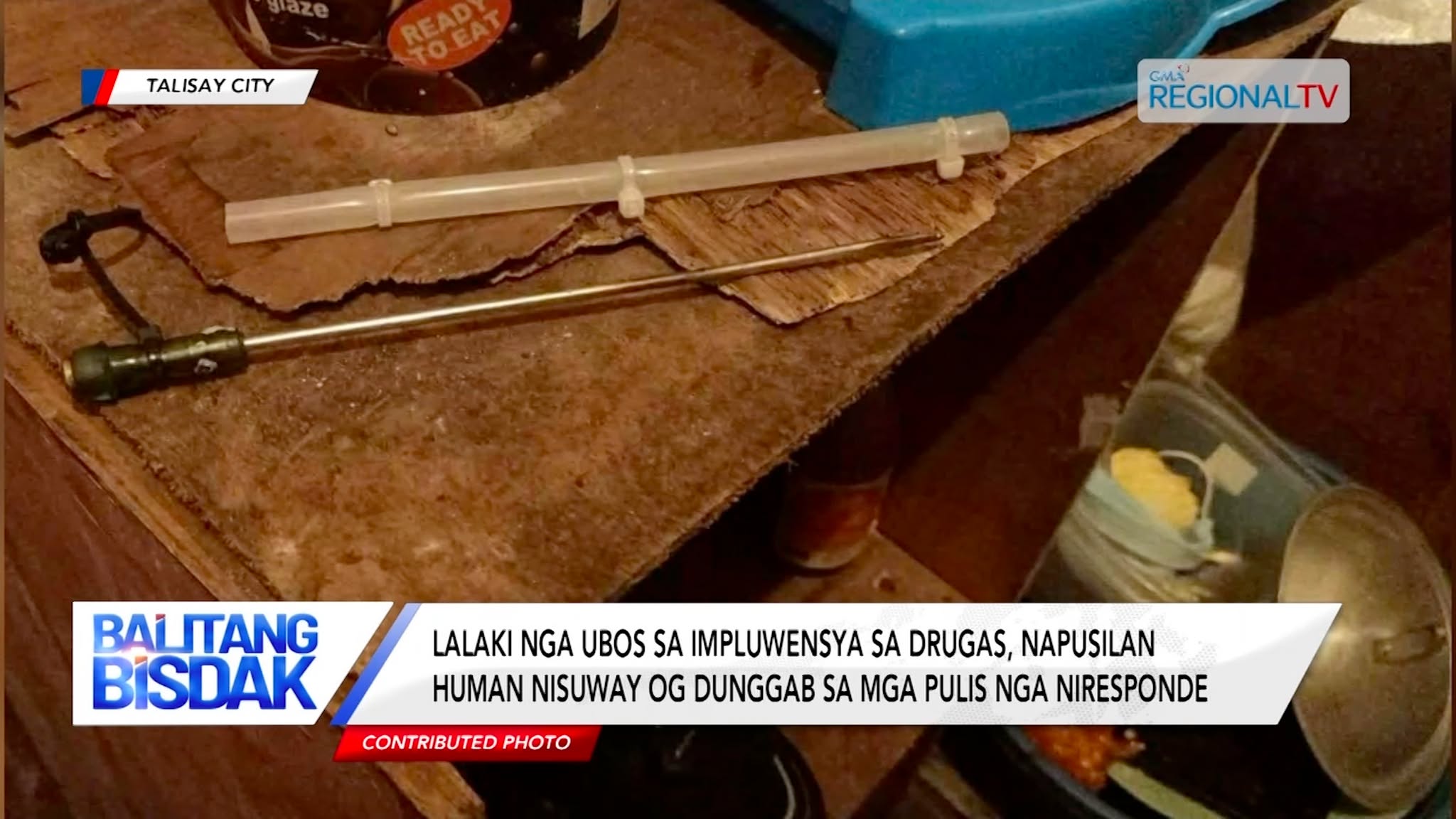 Lalaki nga Nakagamit og Drugas, Napusilan human Misuway og Dunggab sa mga Pulis | Balitang Bisdak