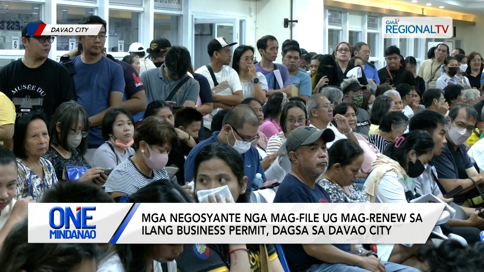 Mga negosyante nga mag-file ug mag-renew sa ilang business permit, dagsa | One Mindanao