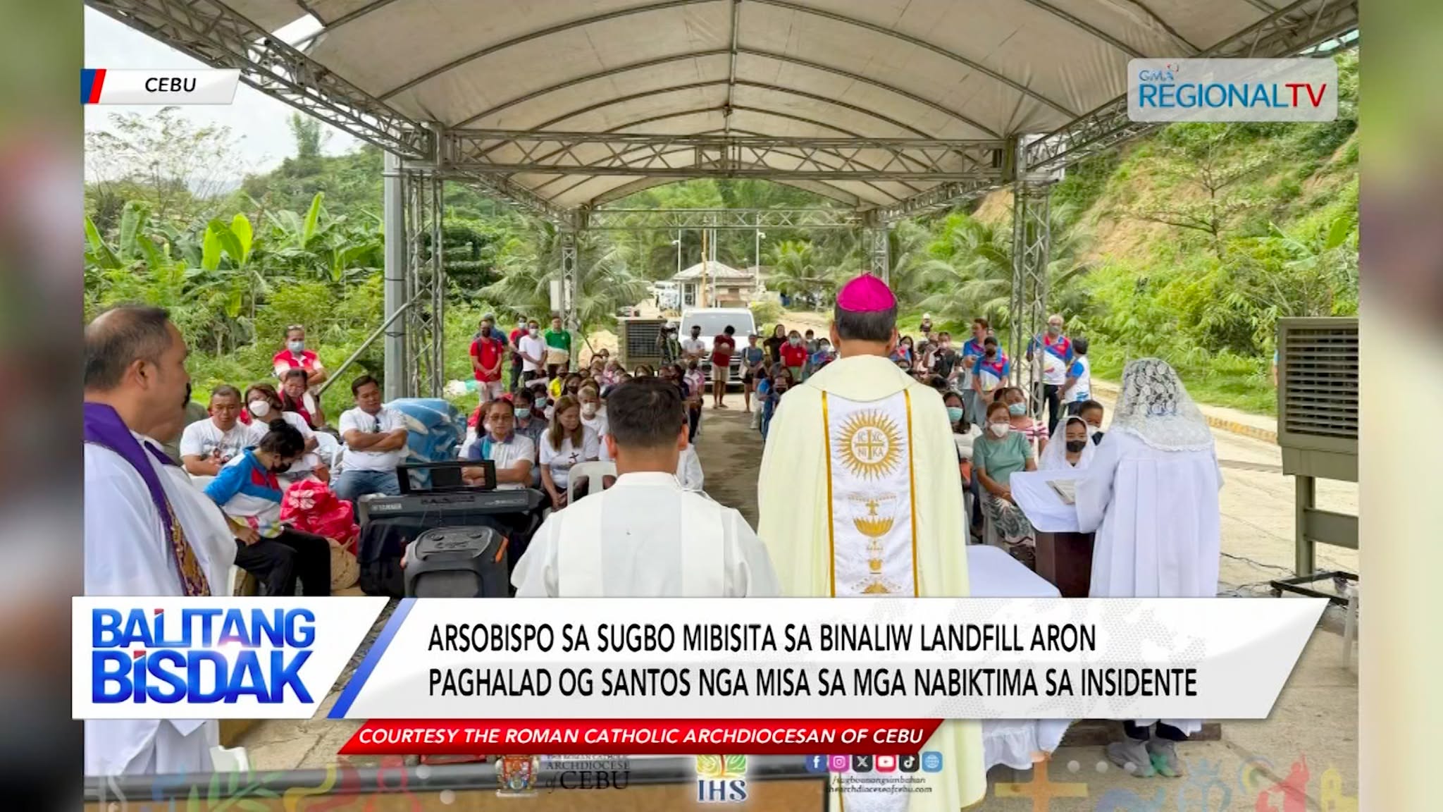 Arsobispo sa Sugbo, Nibisita ug Nagpahigayon og Misa sa Binaliw Landfill | Balitang Bisdak