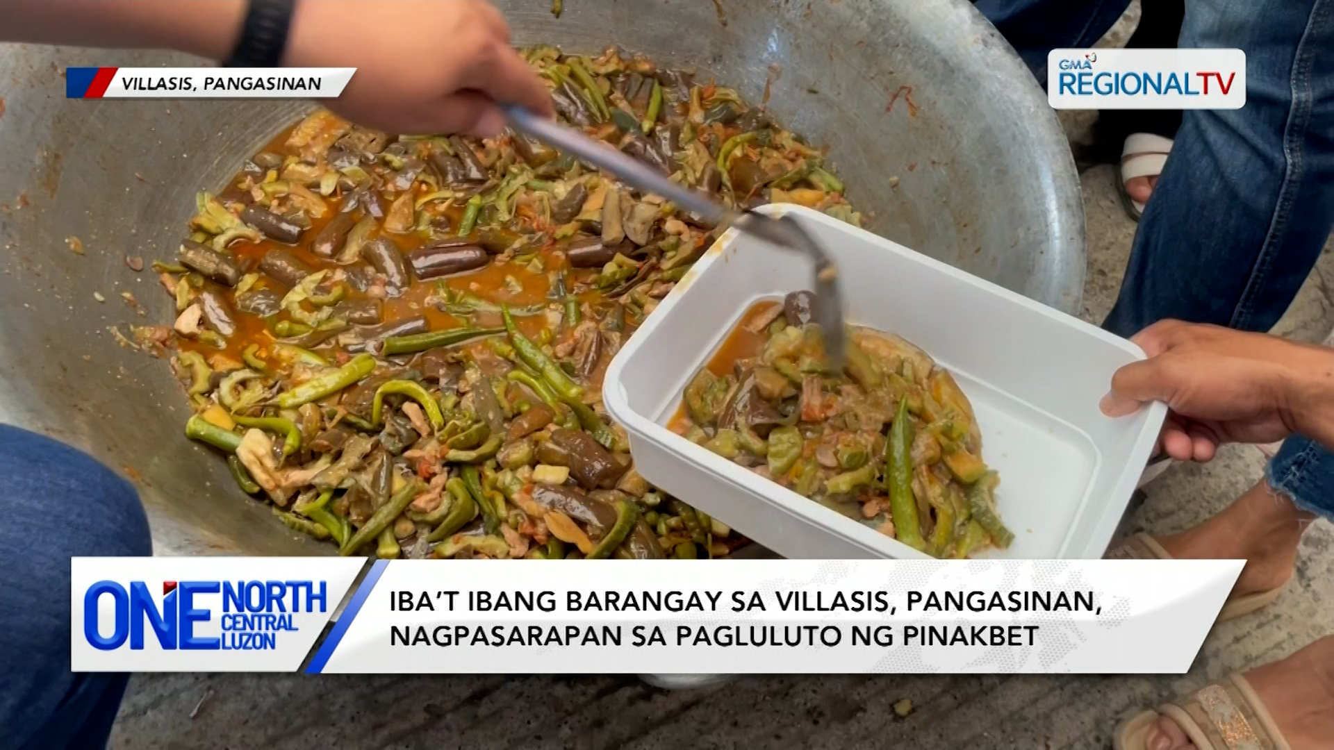 Iba’t ibang barangay sa Villasis, nagpasarapan sa pagluluto ng pinakbet | One North Central Luzon