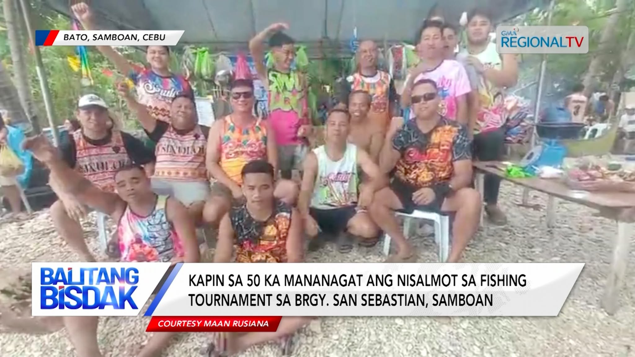 Kapin 50 ka Mananagat, Nisalmot sa Fishing Tournament sa Samboan | Balitang Bisdak