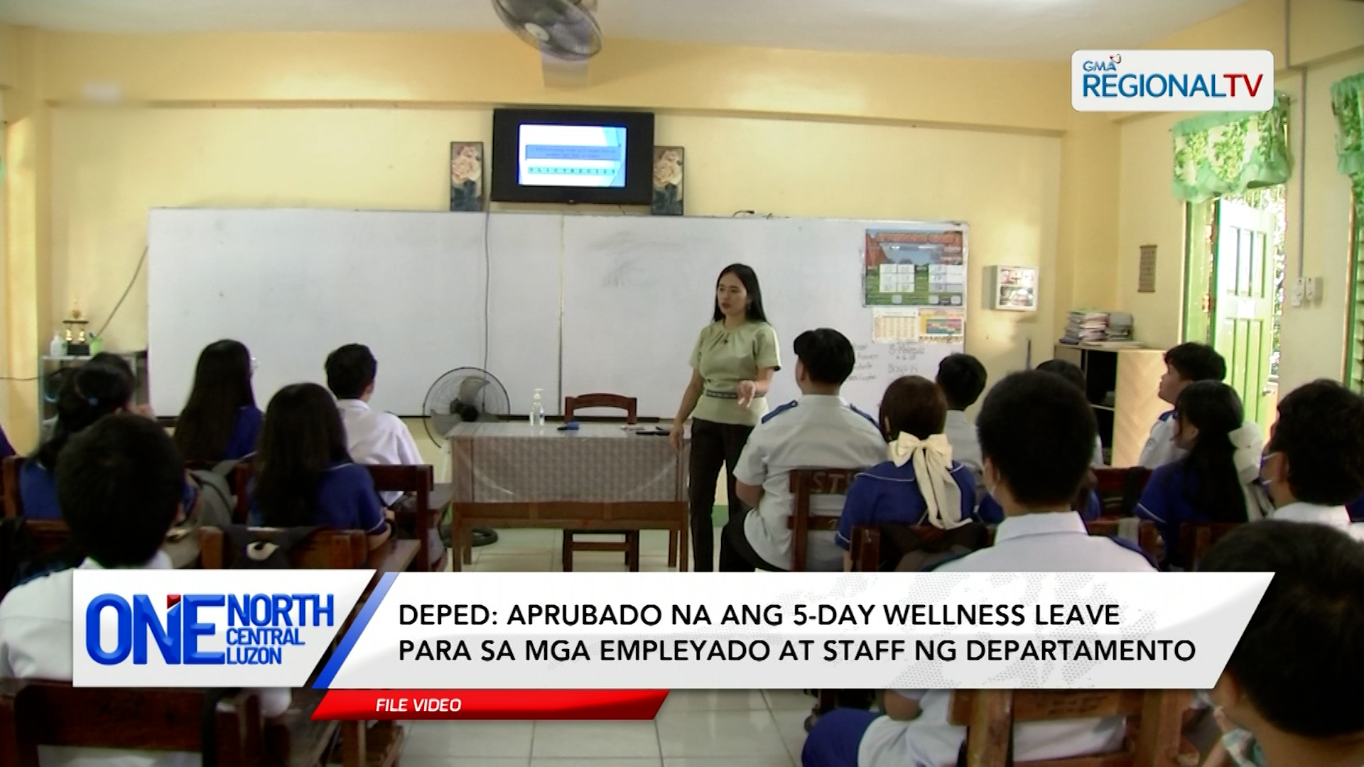 DepEd: Aprubado na ang 5-day wellness leave para sa mga empleyado at staff | One North Central Luzon